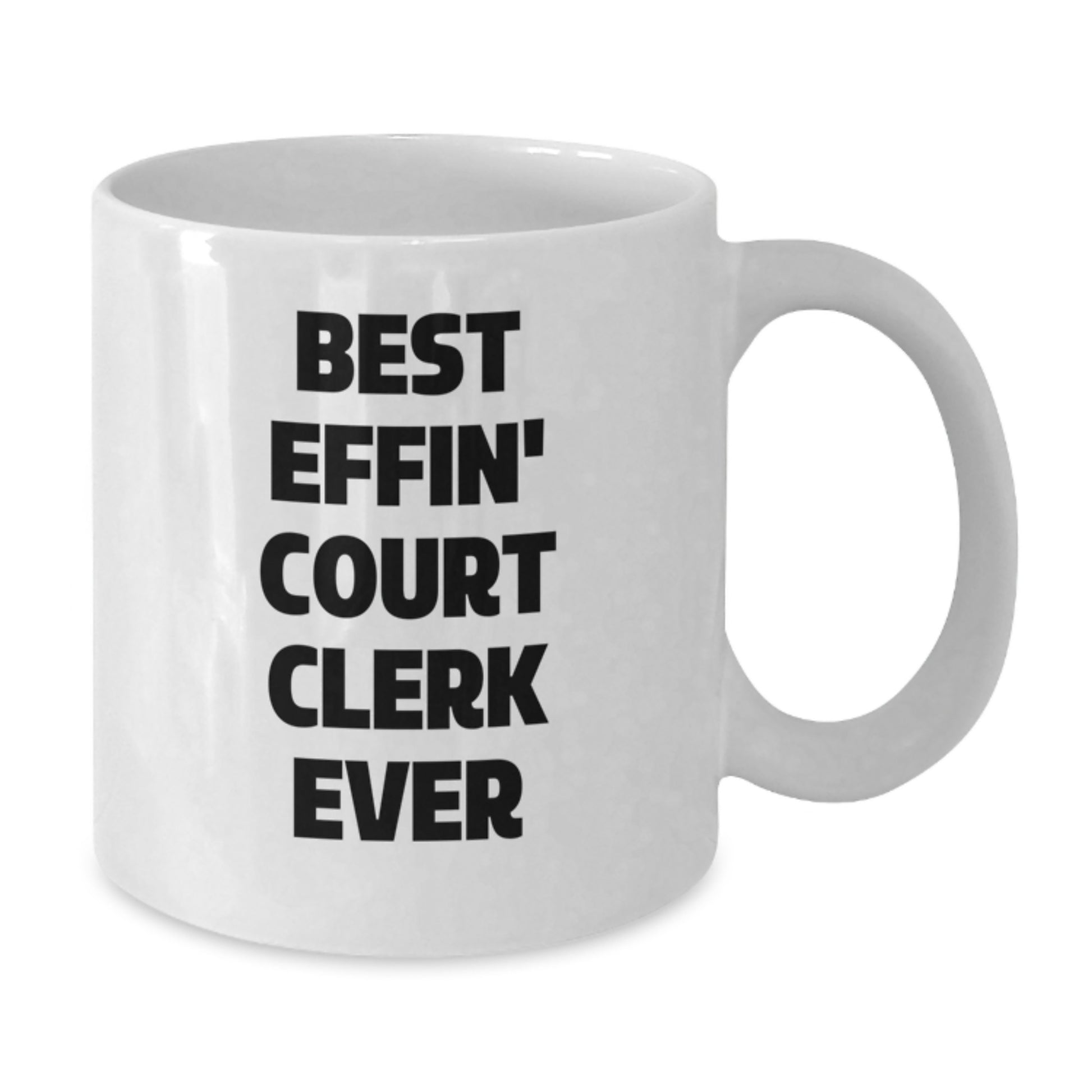 Funny Court Clerk White Coffee Mugs, Gifts from Men to Women, Unique Valentine's Gifts for Court Clerk - Additional