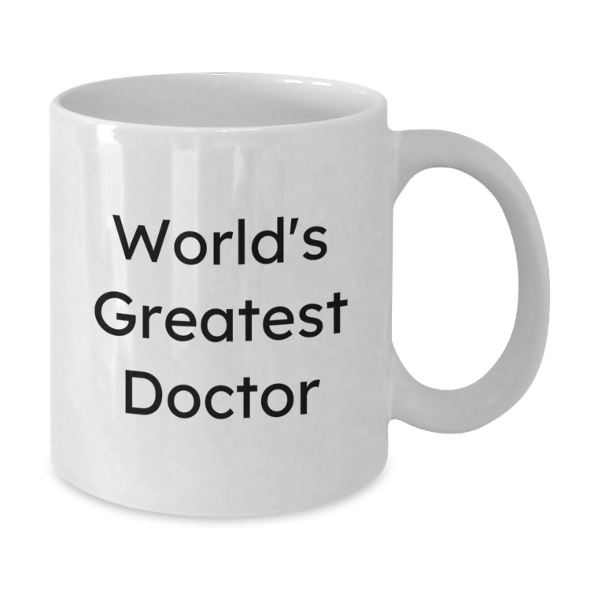 Funny World's Greatest Doctor Gifts for Doctor White Coffee Mug from Family - Additional