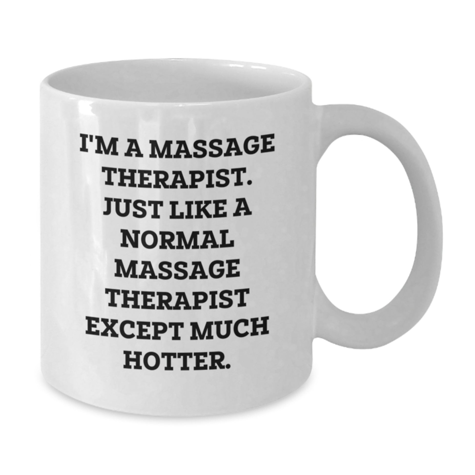 Funny Massage Therapist White Coffee Mug, Unique Gifts for Men, Father's Day Unique Gifts from Family, Friends, or Coworkers - Additional