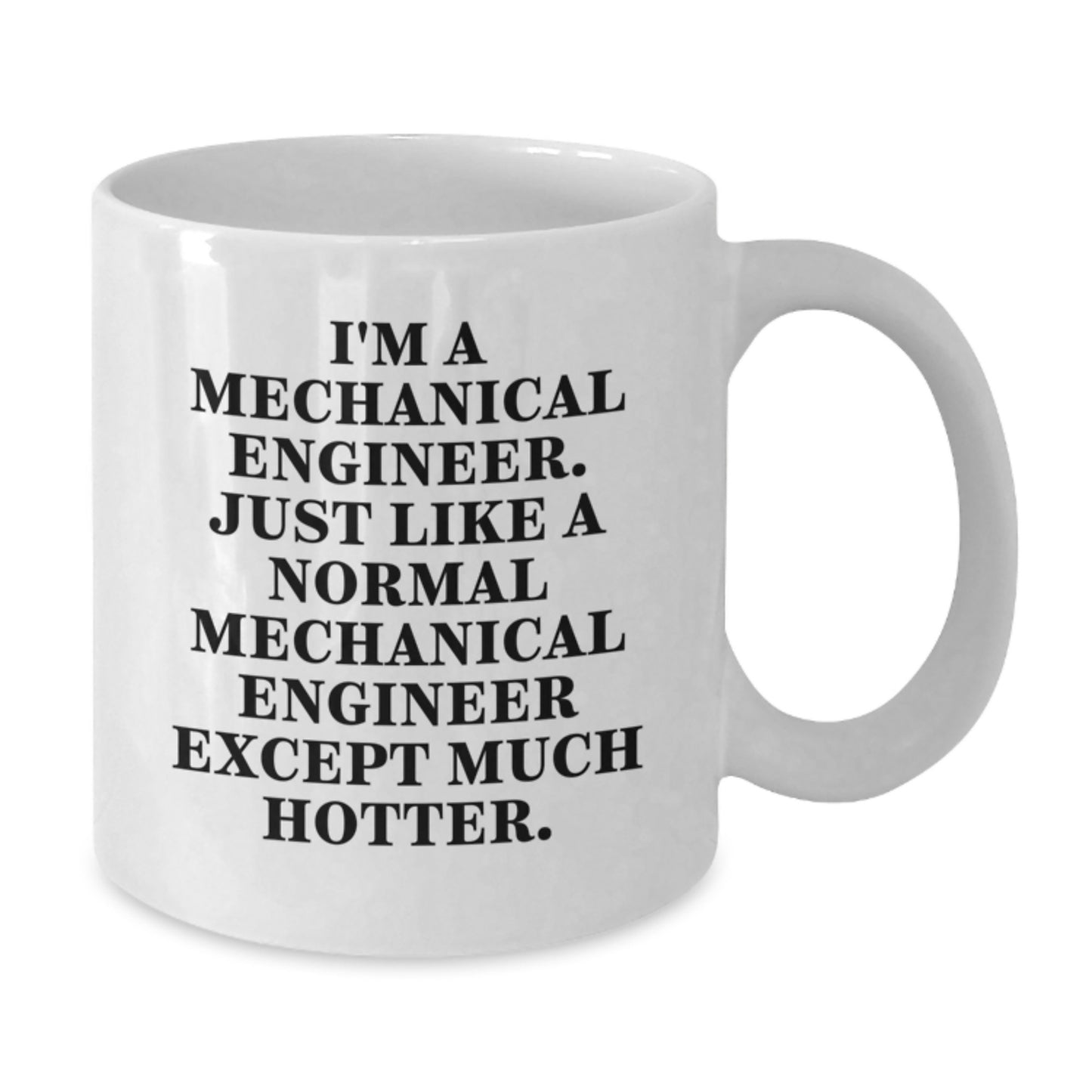 Funny Mechanical Engineer Gifts from Friends for Dad Father's Day Unique White Coffee Mug - Additional
