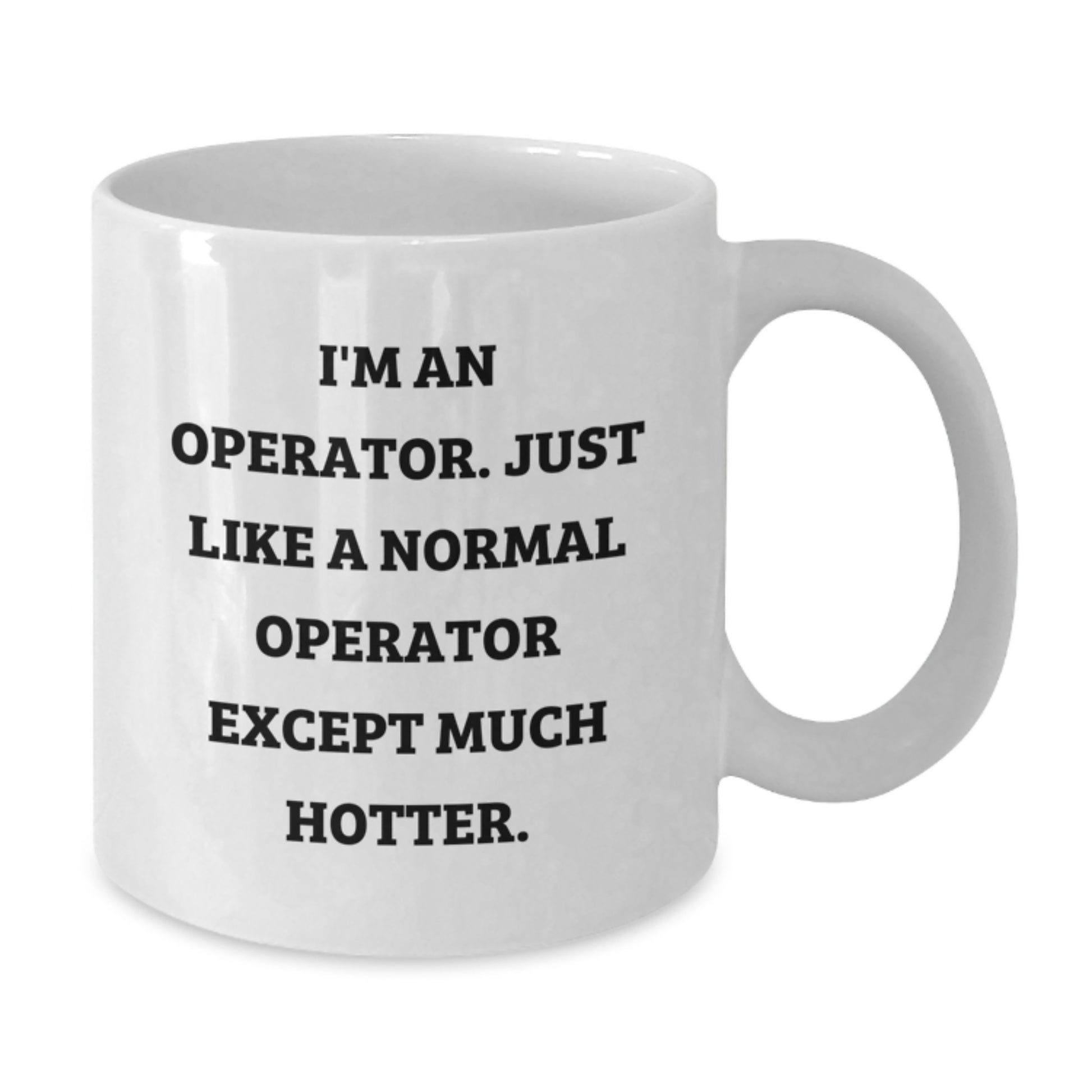 Birthday Gift for Her Operator White Coffee Mug Present Surprise - Additional