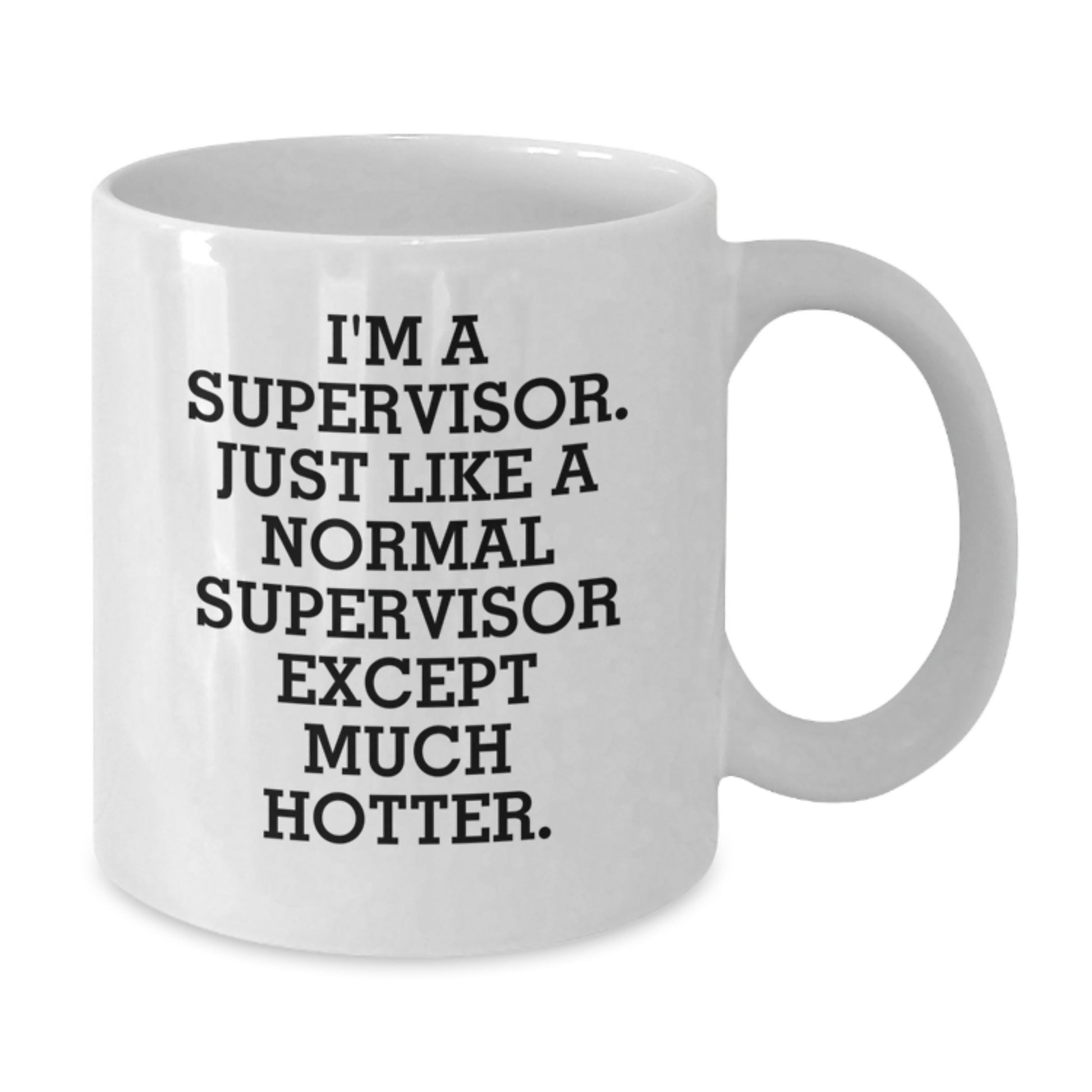 Birthday Gift Supervisor White Coffee Mug Present for Her - Additional