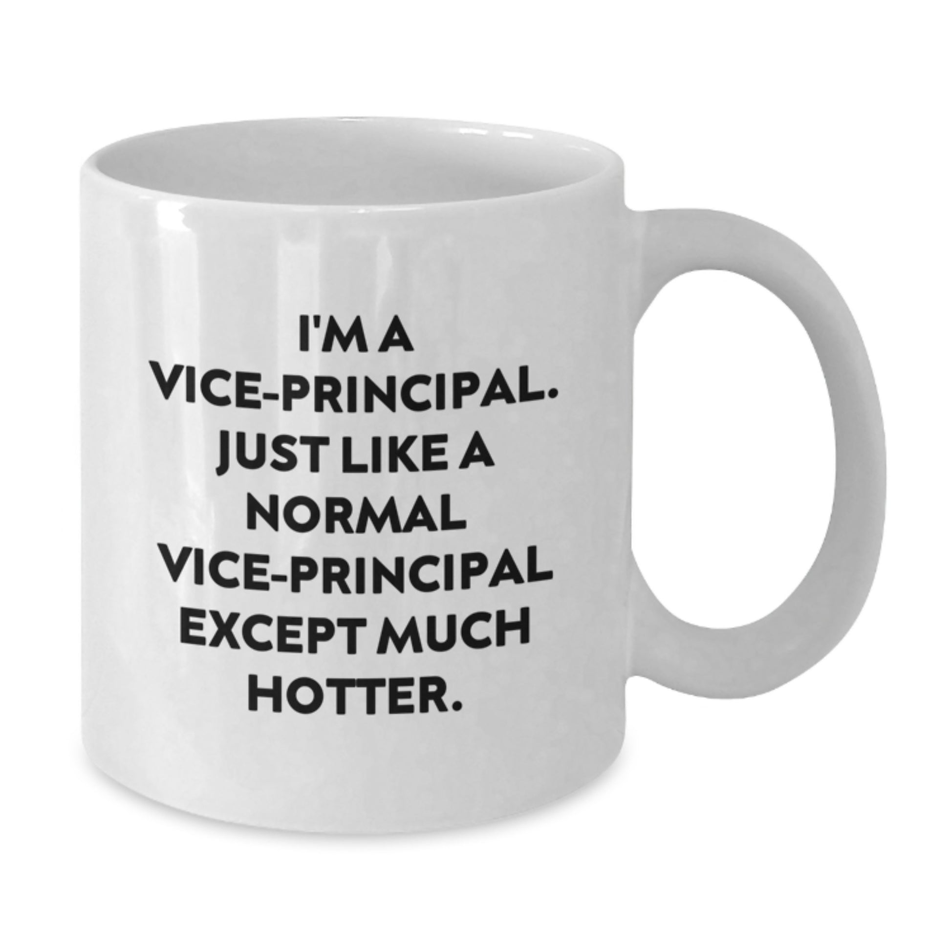 Vice-principal Coffee Lovers Gift, Funny Quote for Vice-principal, Unique White Coffee Mug for Dad, Father's Day Unique Gift Ideas from Family - Additional