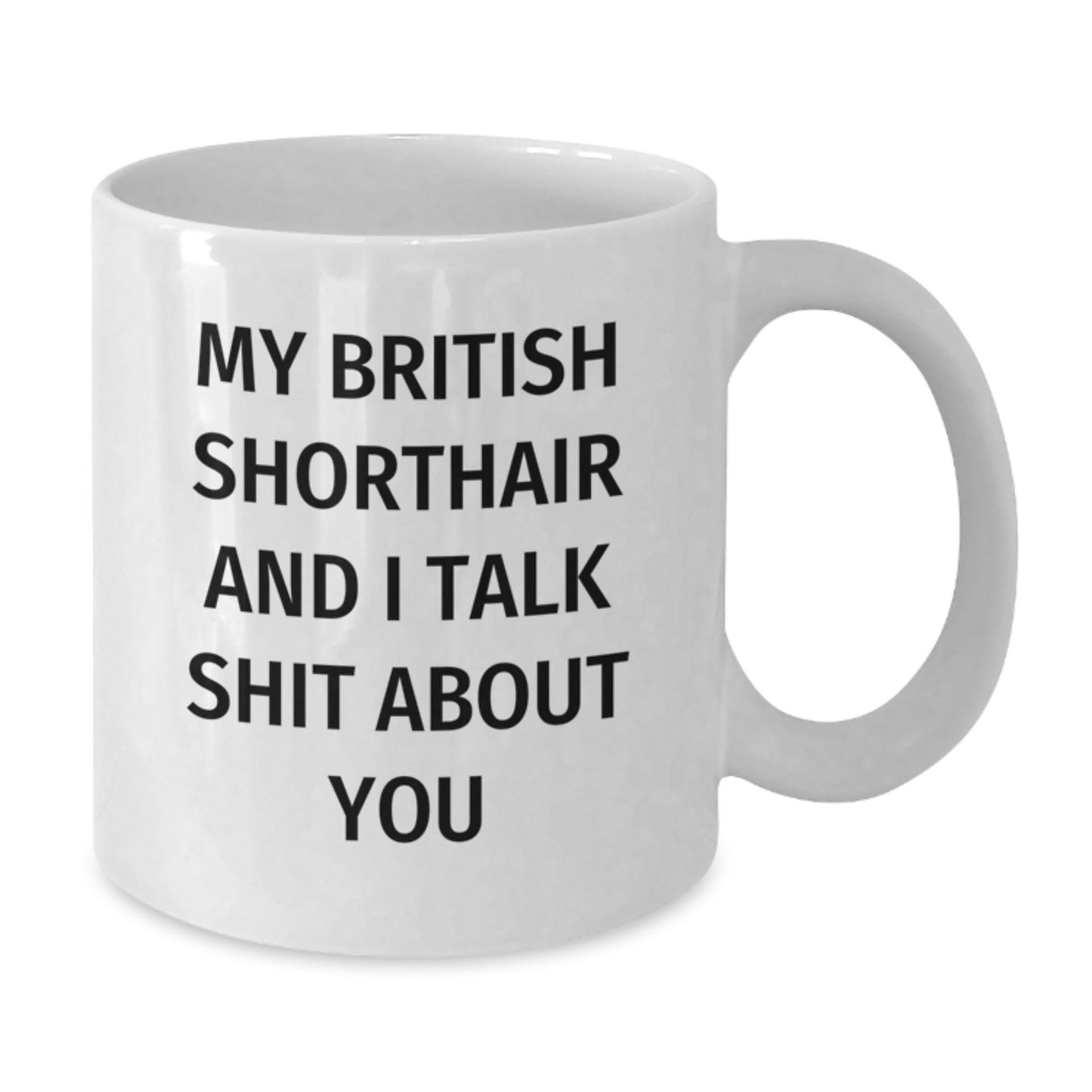 British Shorthair Cat Lovers Funny Mug Gifts from Friends for Graduation Unique Ideas - Additional