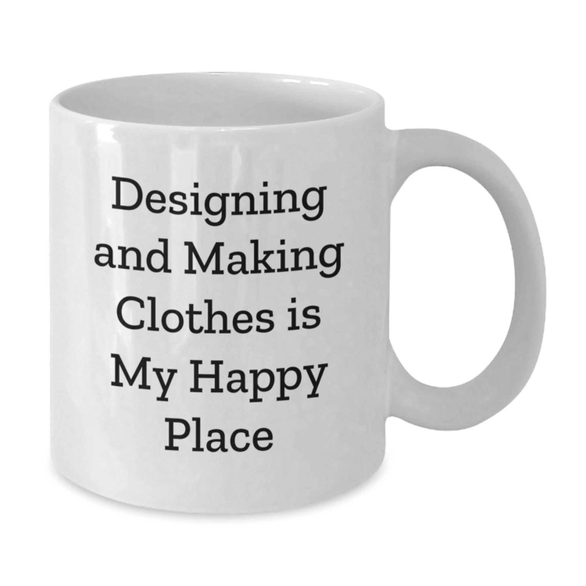 Designing and Making Clothes White Coffee Mug for Him Birthday Gift - Additional