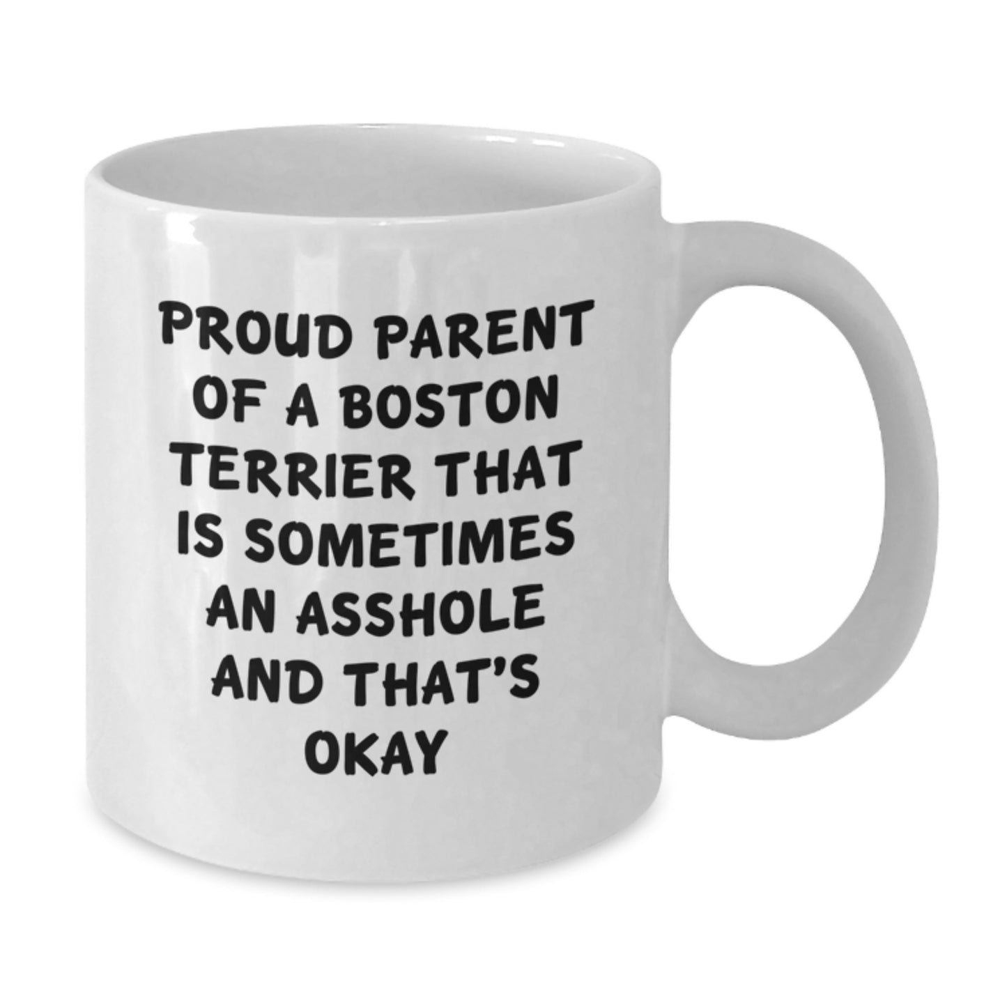 Boston Terrier Coffee Mug Idea for Coworkers Birthday Gift Quirky - Additional