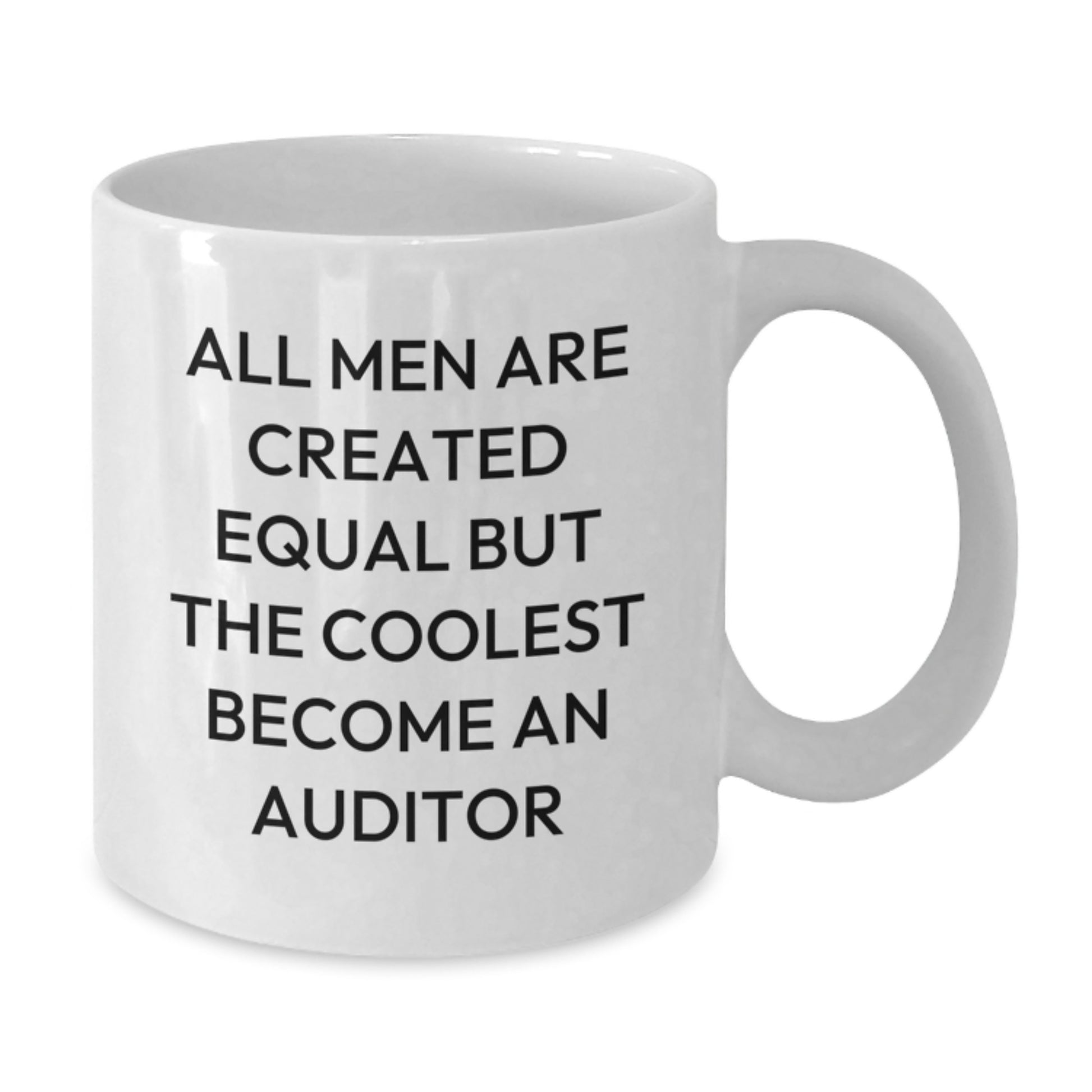 Birthday Gift Auditor White Coffee Mug for Her Present - Additional