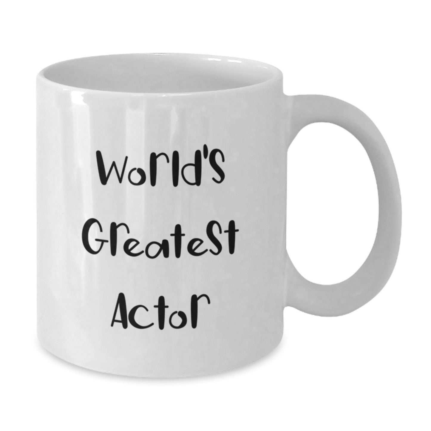 For Him Keepsake Birthday Gift World's Greatest Actor Mug - Additional