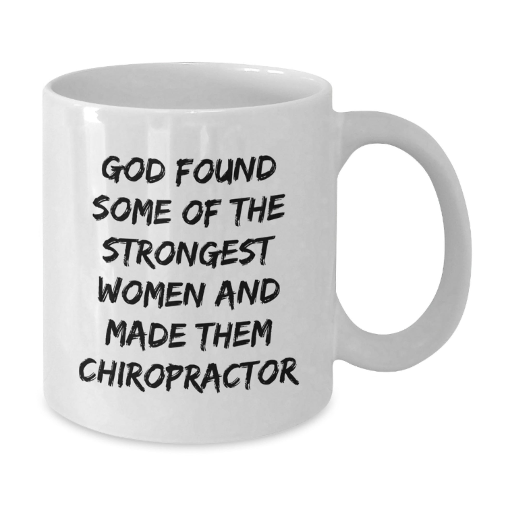 Funny Chiropractor Quote Gifts for Birthday - Unique White Coffee Mug from Friends and Family to Chiropractor - Additional