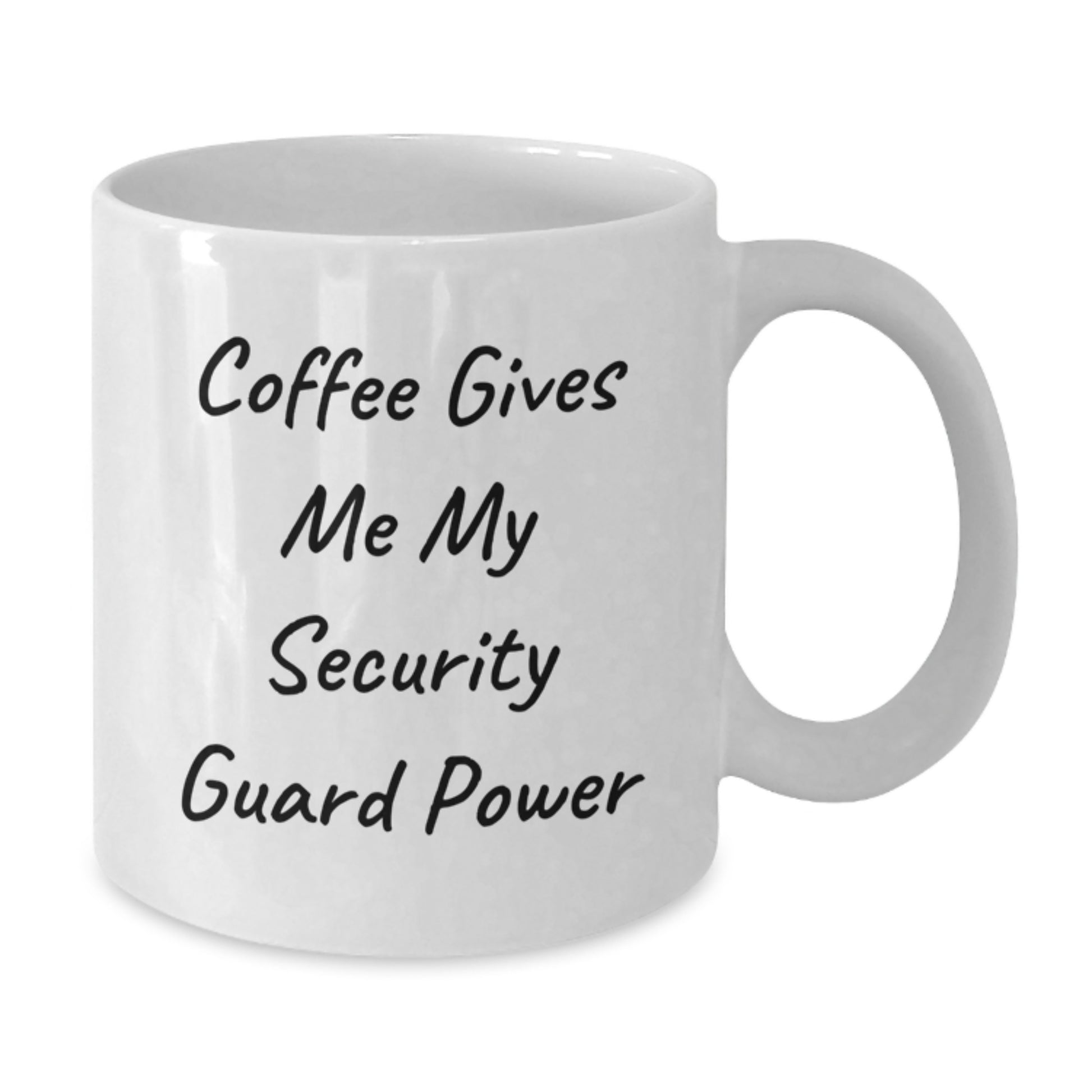 Funny Security Guard White Coffee Mug Gifts from Friends for Graduation Unique - Additional