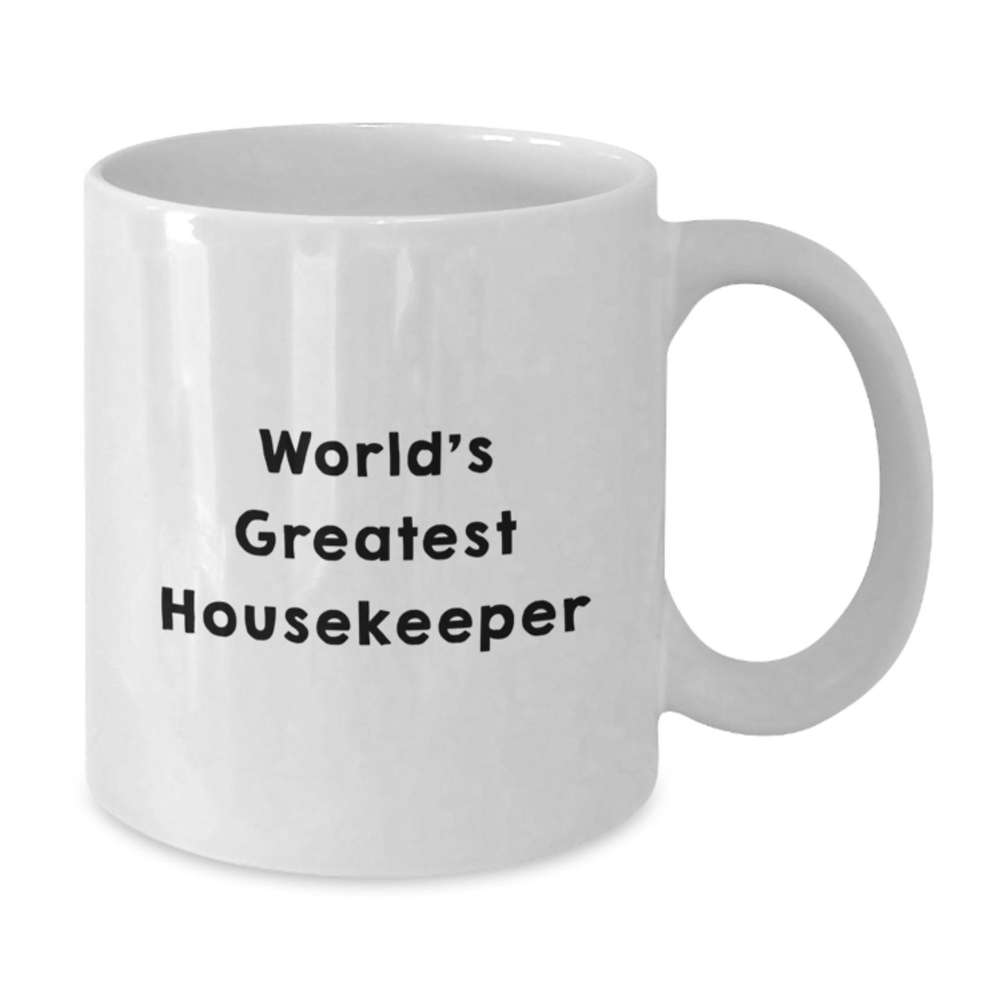 Him Keepsake Birthday Gift World's Greatest Housekeeper Mug - Additional