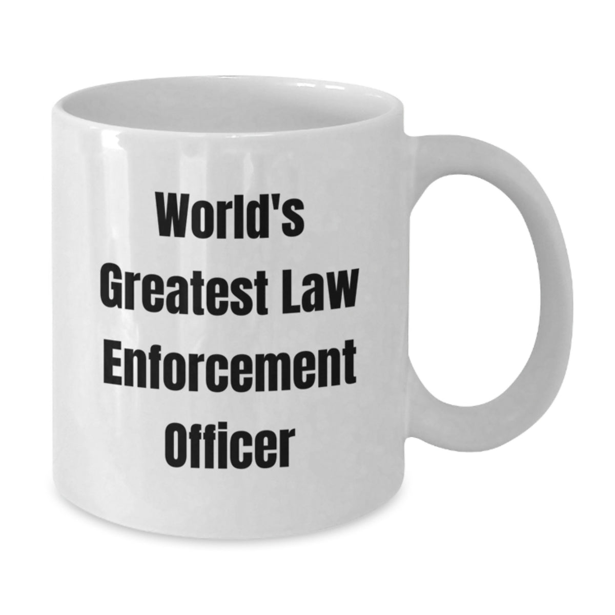 Law Enforcement Officer Gift for Him - World's Greatest Keepsake Coffee - Additional