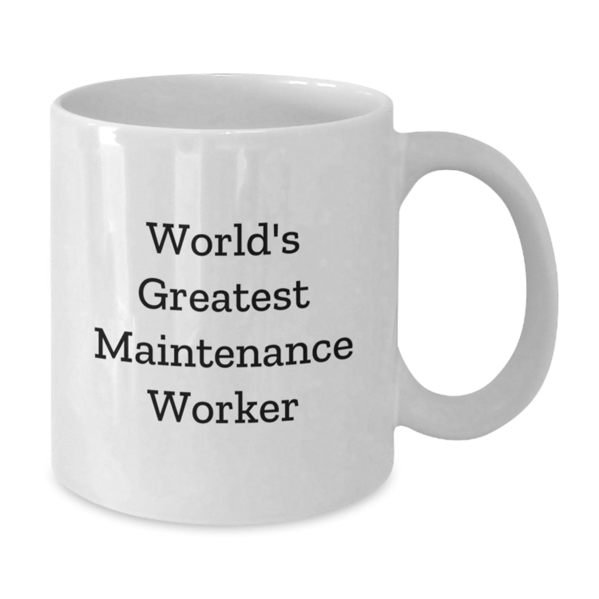 Christmas Gift for Him - World's Greatest Maintenance Worker Present - Additional