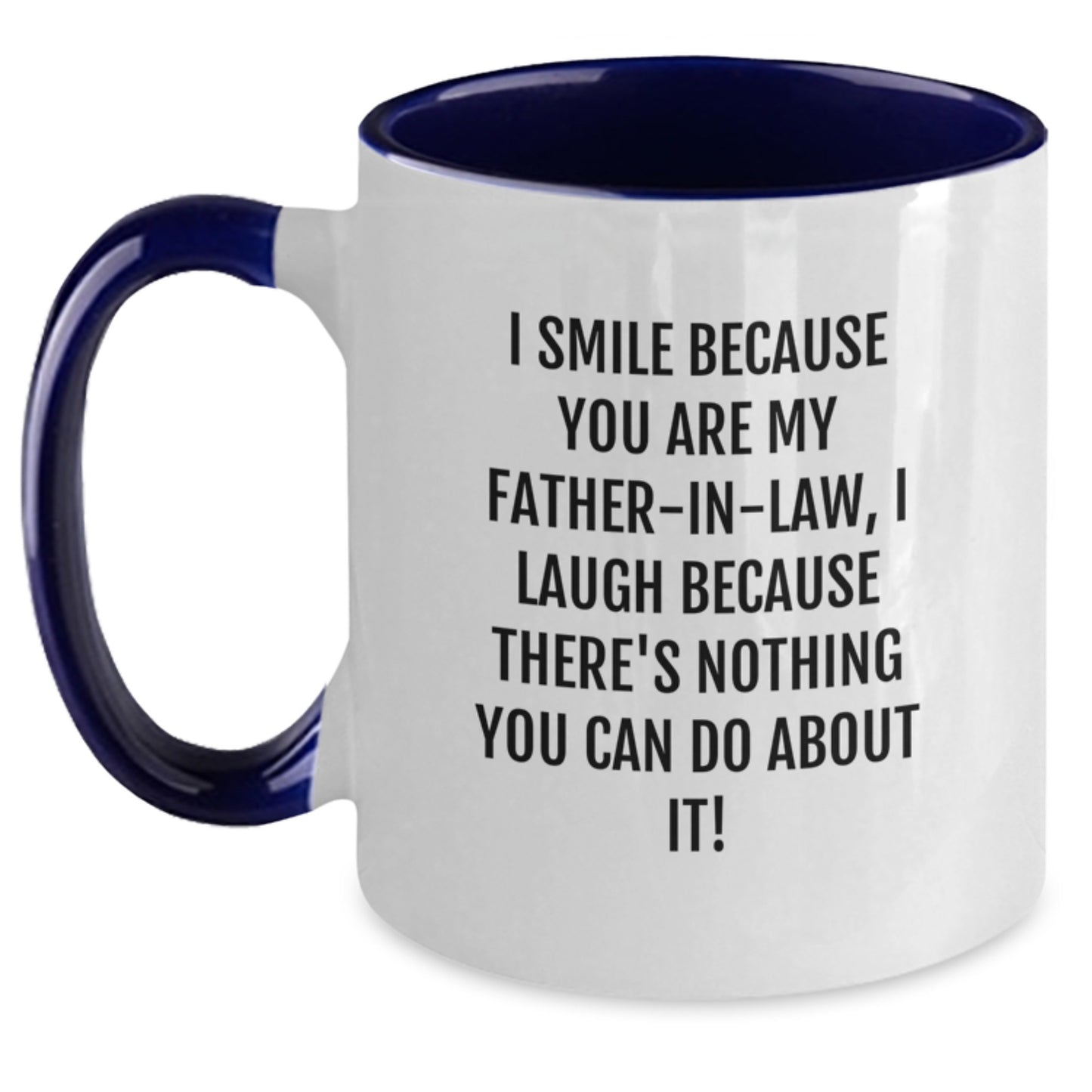 Father-in-law Keepsake Two Tone Coffee Mug Birthday Gift for Him - Main