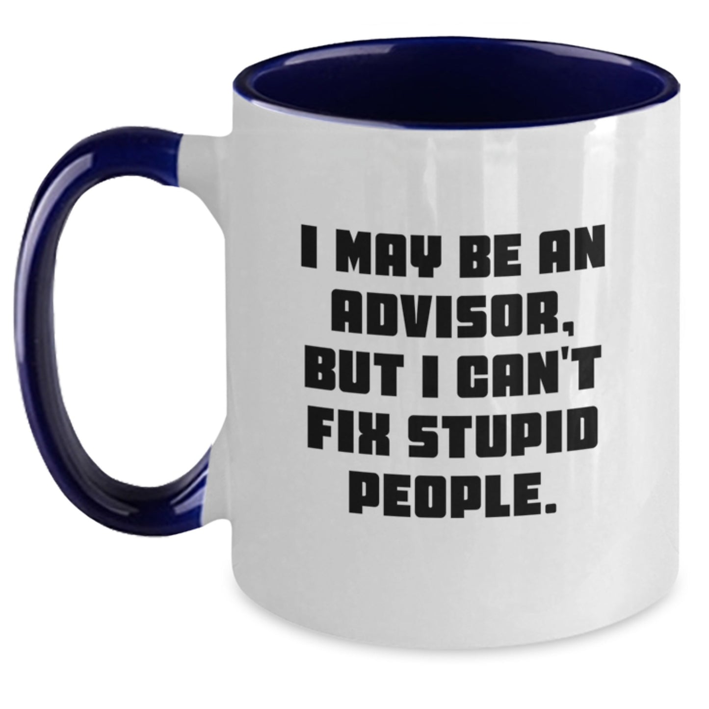 Advisor Keepsake Two Tone Coffee Mug for Him Birthday Gift - Black & - Main