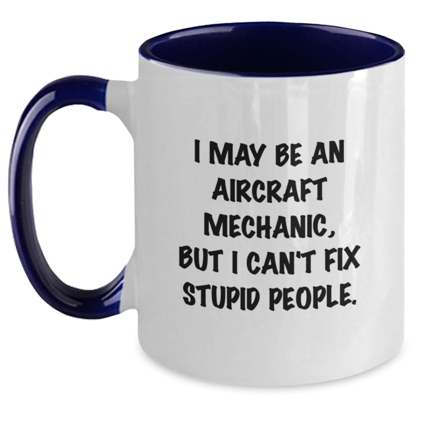 Aircraft Mechanic Keepsake Mug for Him Birthday Gift with Coffee - Main