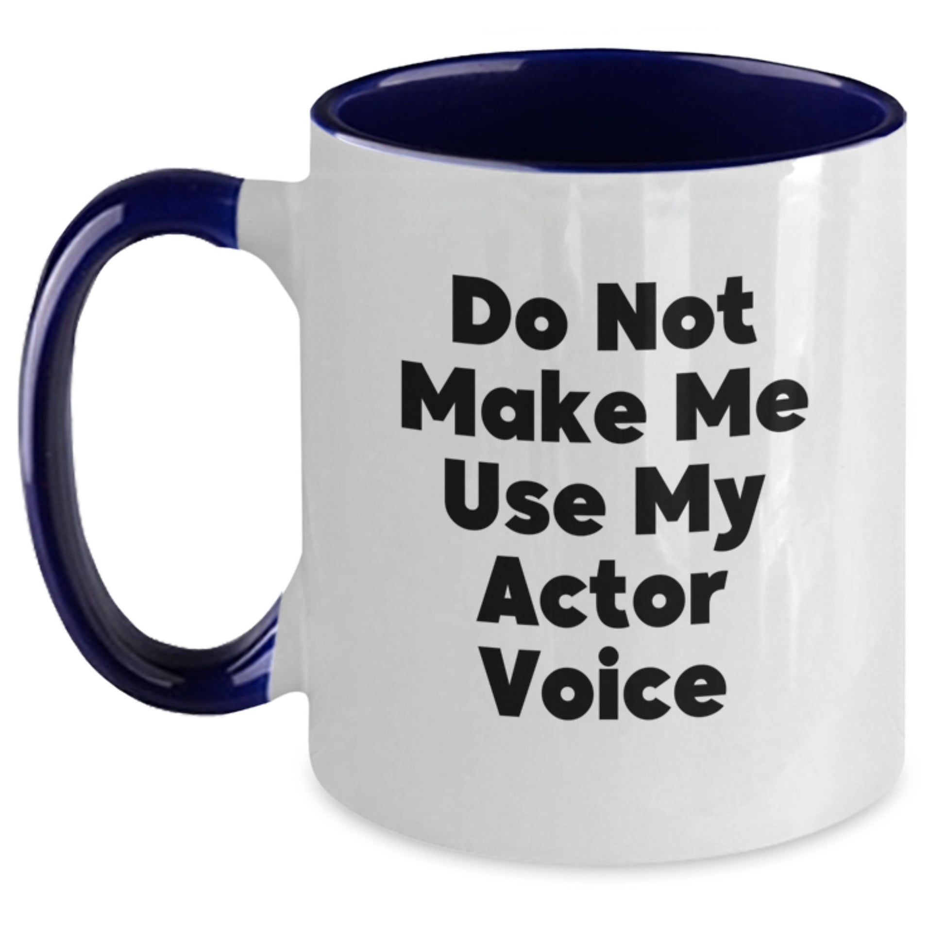 Actor Keepsake Two Tone Coffee Mug for Him Birthday Gift - Main