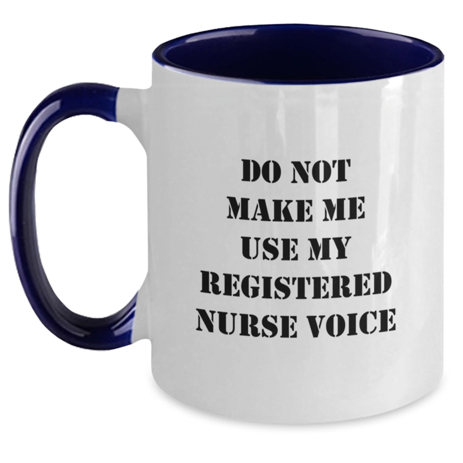 Registered Nurse Two Tone Coffee Mug Birthday Gift for a Best Friend - Main