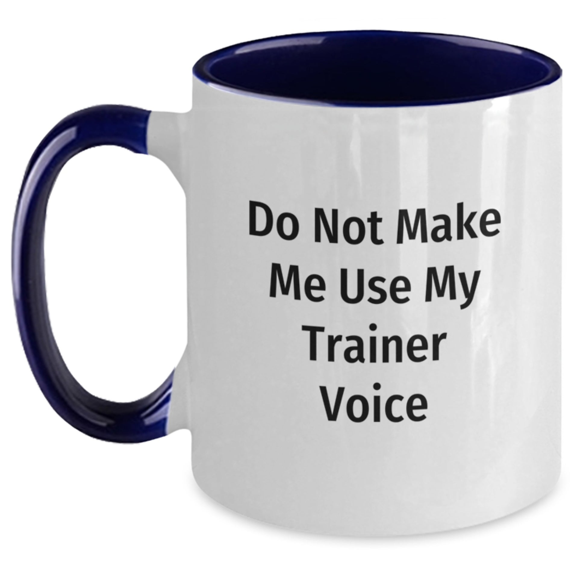 Playful Trainer Mug – Two Tone Coffee Gift for Friends – Birthday - Main