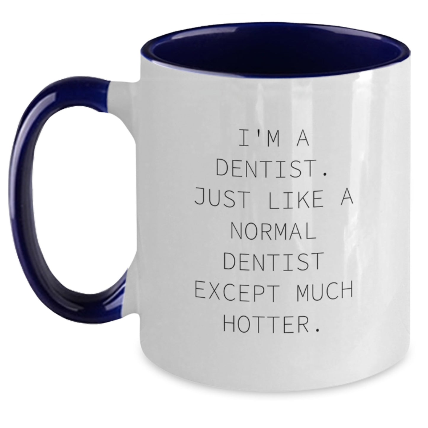 Birthday Gift Dentist Two Tone Coffee Mug for Her Present - Main