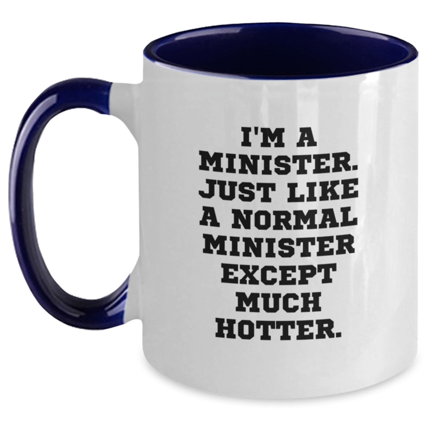 Birthday Gift Minister Collectible Coffee Mug for Roommates – Humor - Main