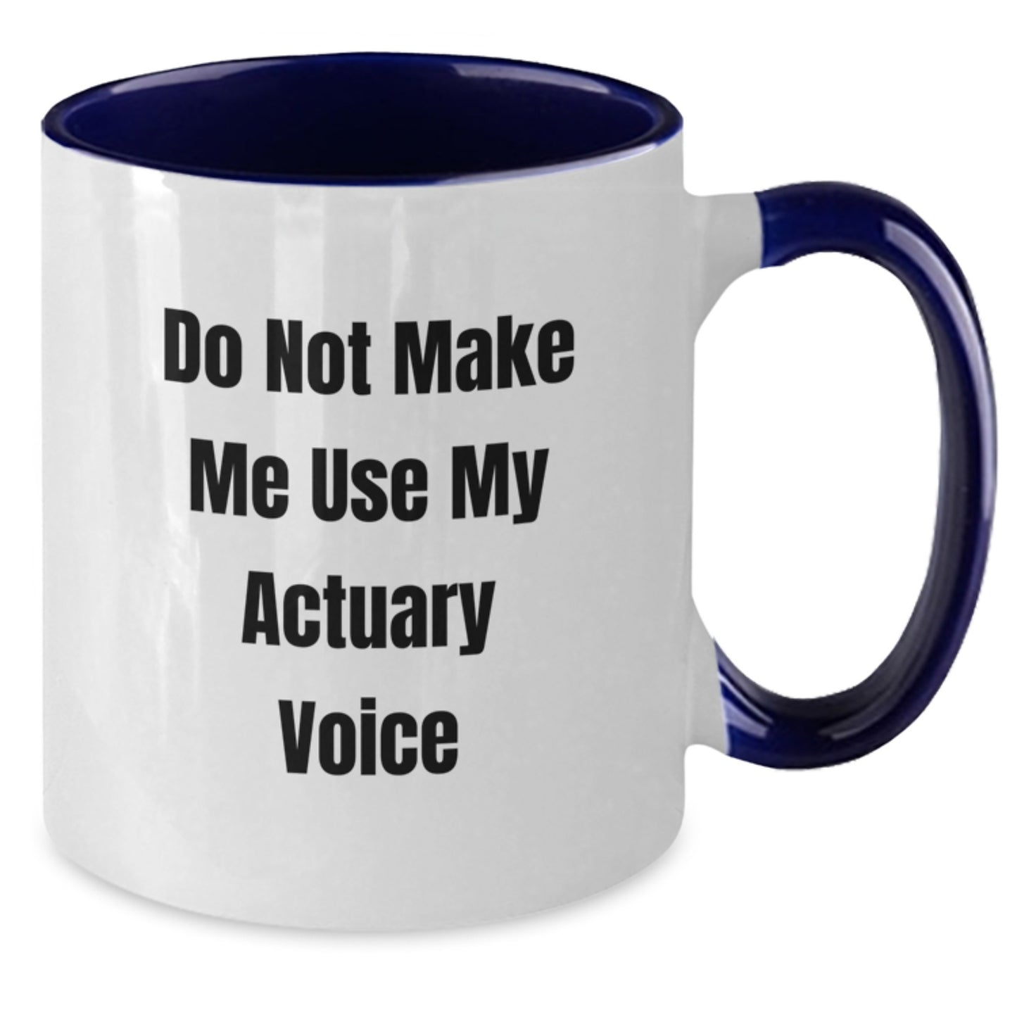 Actuary Keepsake Mug for Him Birthday Gift Black & White Ceramic - Additional