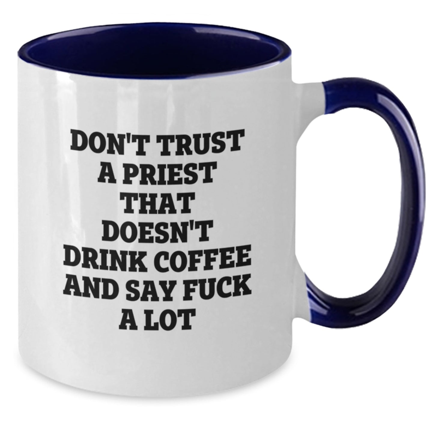 Gifts from Family, Friends, and Coworkers for Priest, Funny Two Tone Coffee Mugs, Unique Mother's Day Unique Gifts - Additional