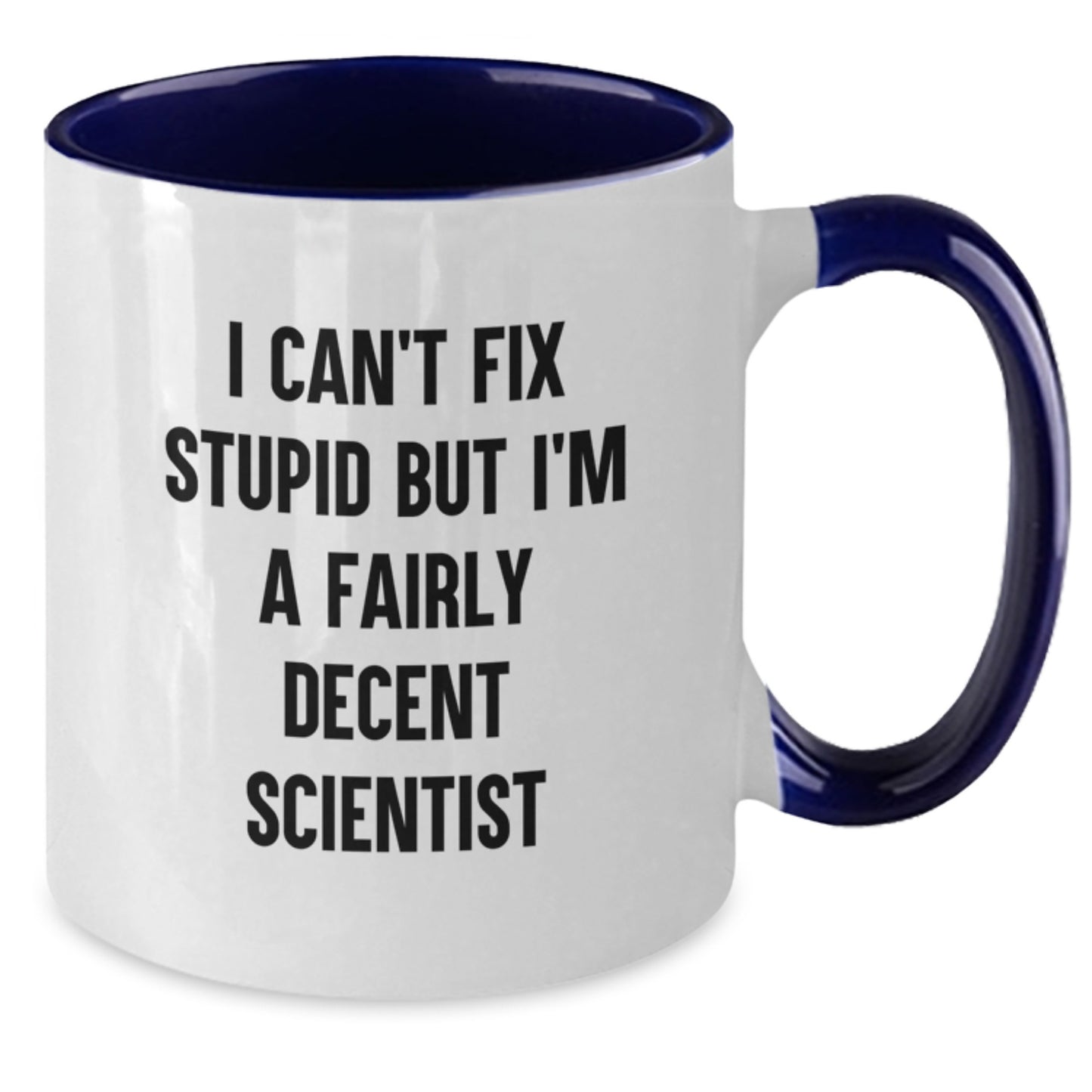 Scientist Keepsake Two Tone Coffee Mug Birthday Gift for Him - Additional