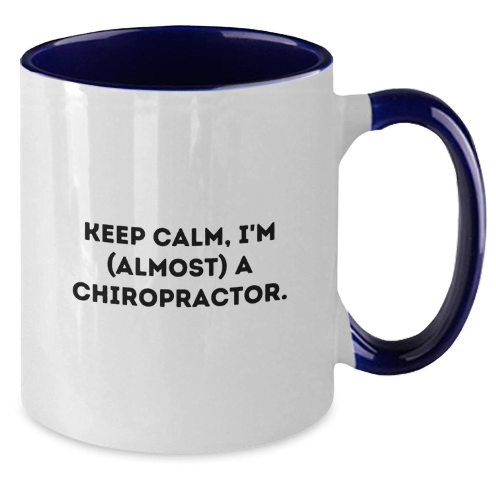Chiropractor Gifts for Friends, Chiropractic Two Tone Coffee Mug for Birthday, Funny Quote, Gift from Family - Additional