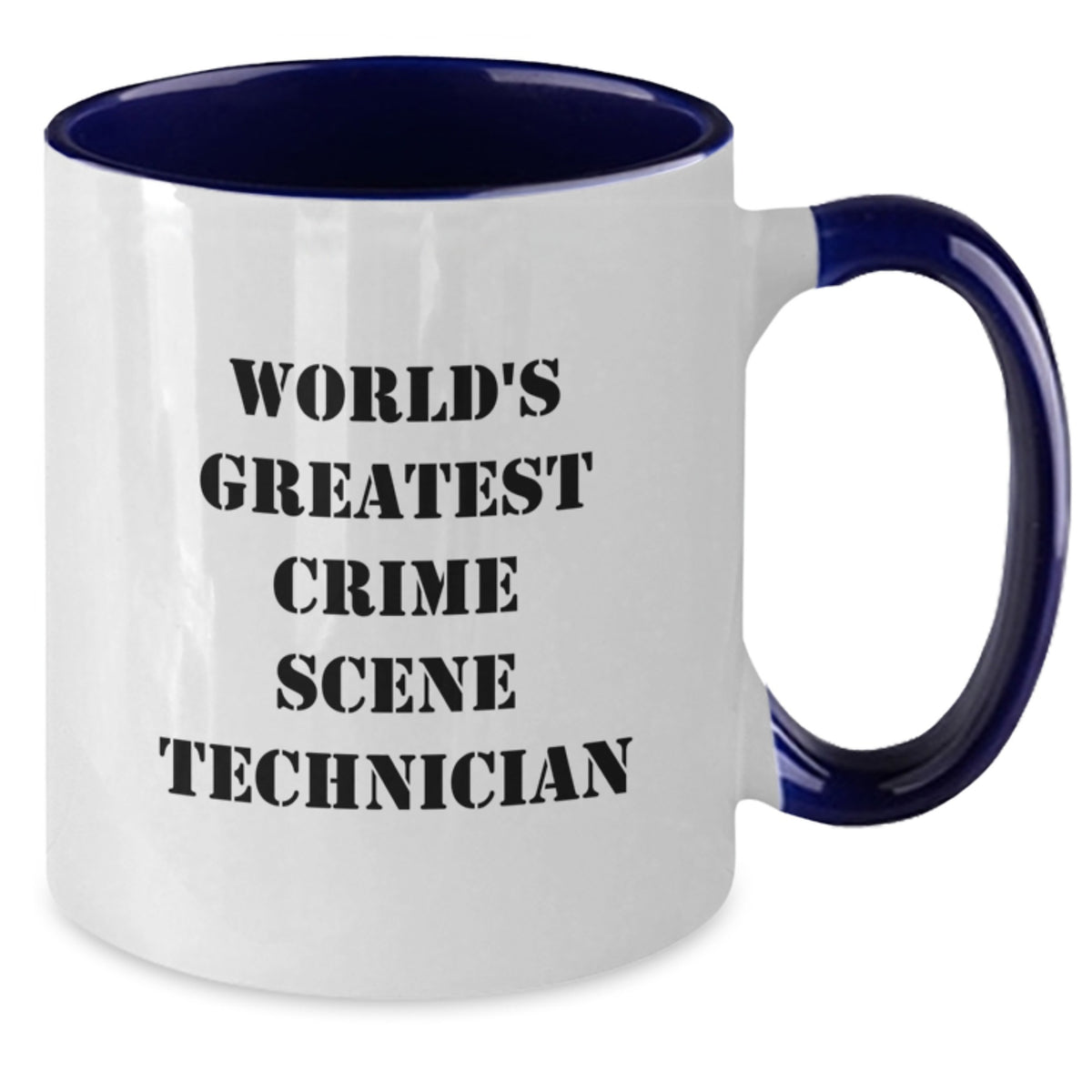 Funny Gift World's Greatest Crime Scene Technician Novelty Two Tone - Additional