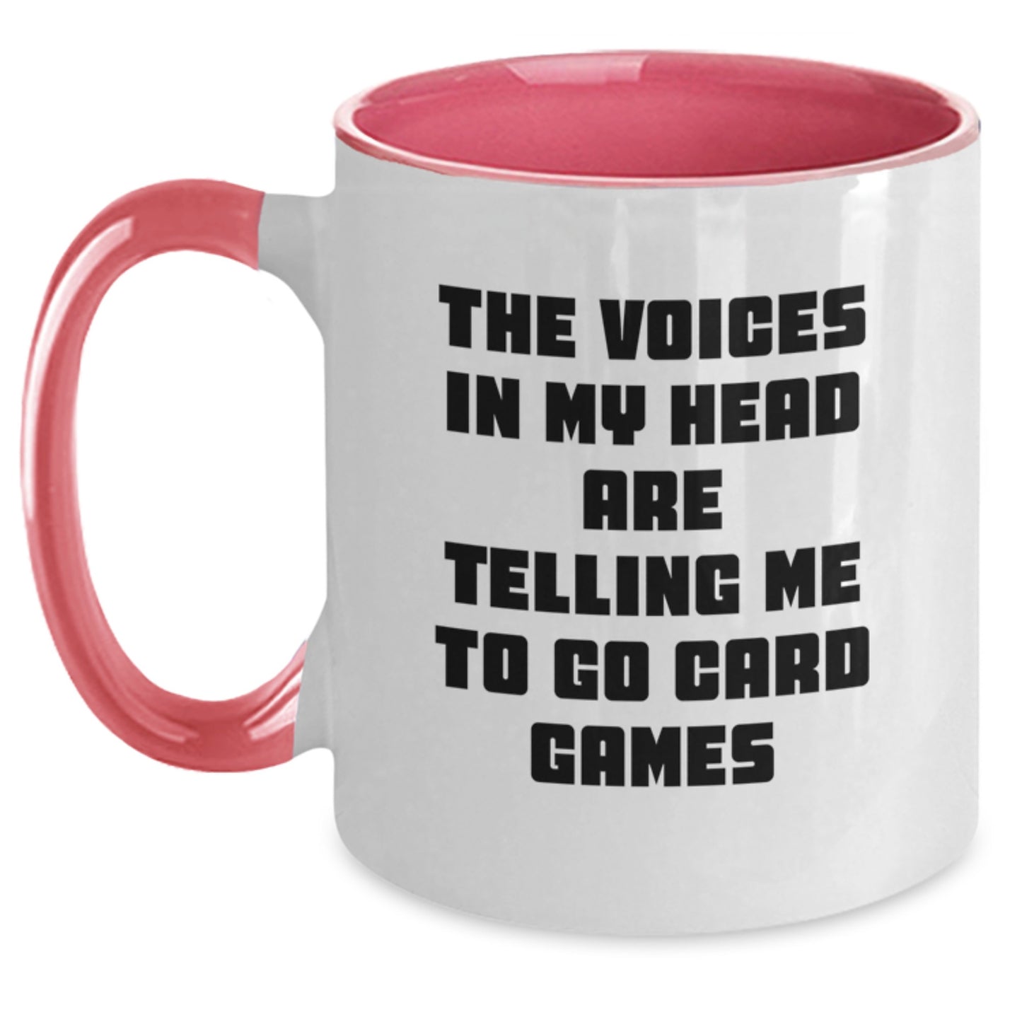 Funny Card Games Inspired Two Tone Coffee Mugs for Friends and Family Unique Gifts from Men or Women for Graduation Unique Gifts - Main