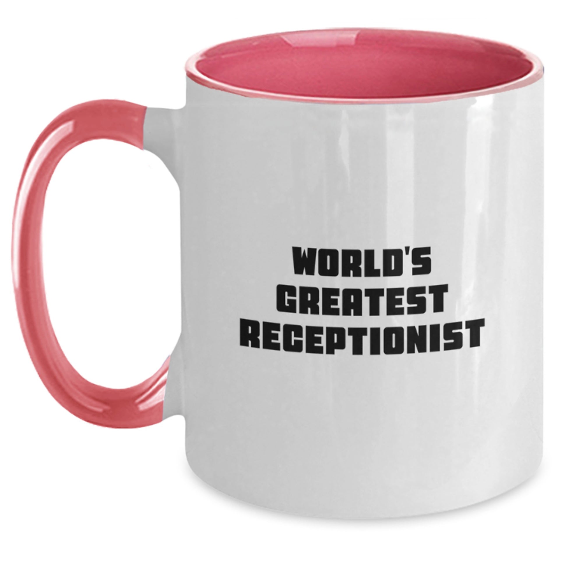 Receptionist Keepsake Mug for Him Birthday Gift - Main