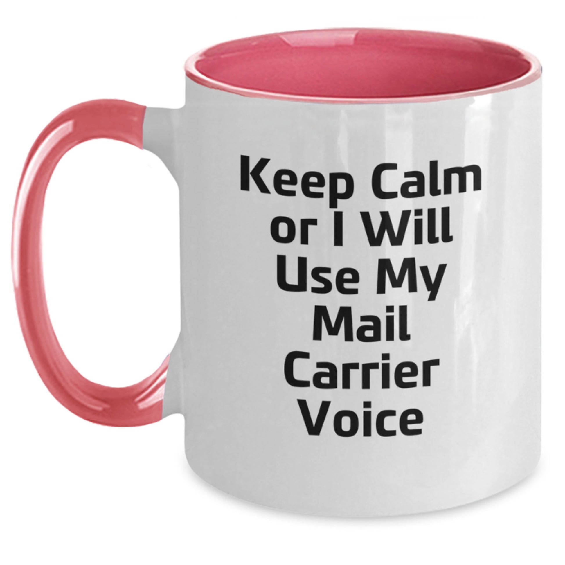 Mail Carrier Keepsake Mug for Him - Birthday Gift (Black & White) - Main
