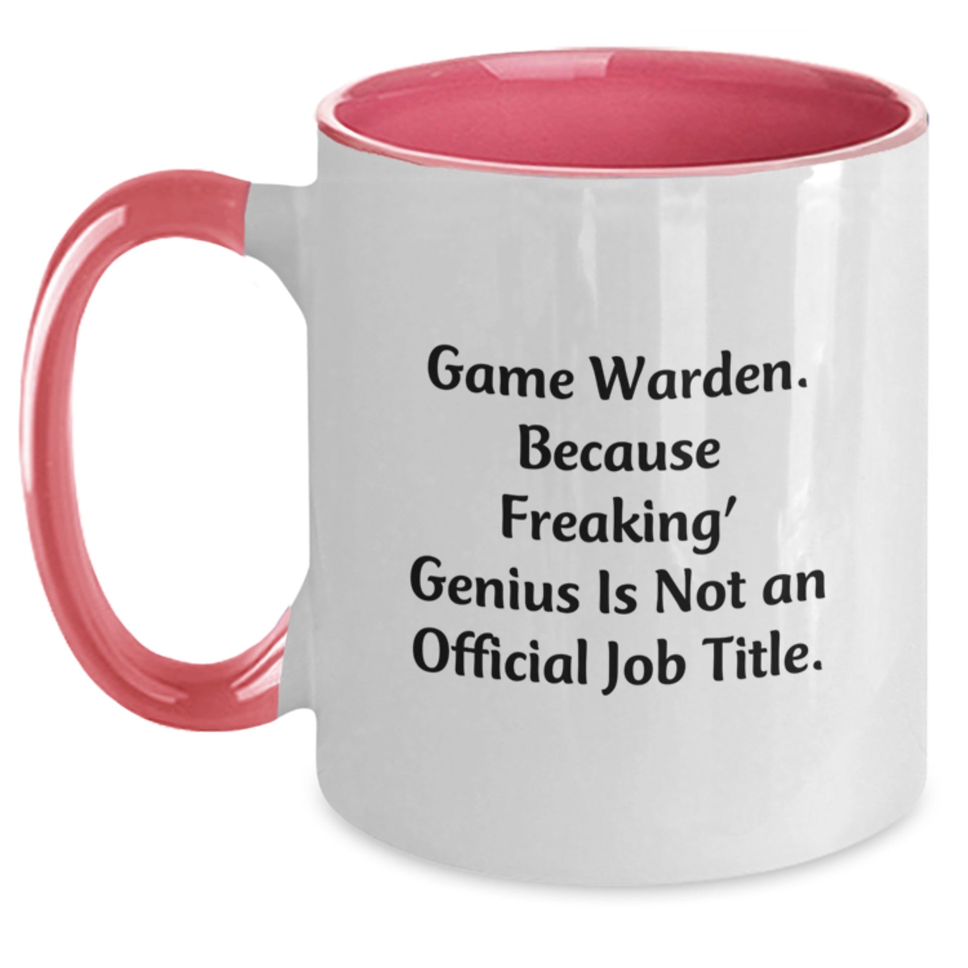 Funny Game Warden Gifts from Men to Friends for Graduation Unique Two Tone Coffee Mugs - Main