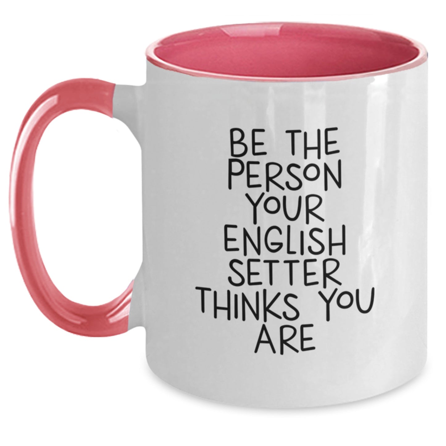 English Setter Dog Lovers Unique Gifts - Two Tone Coffee Mugs for Valentine's from Friends and Family - Main