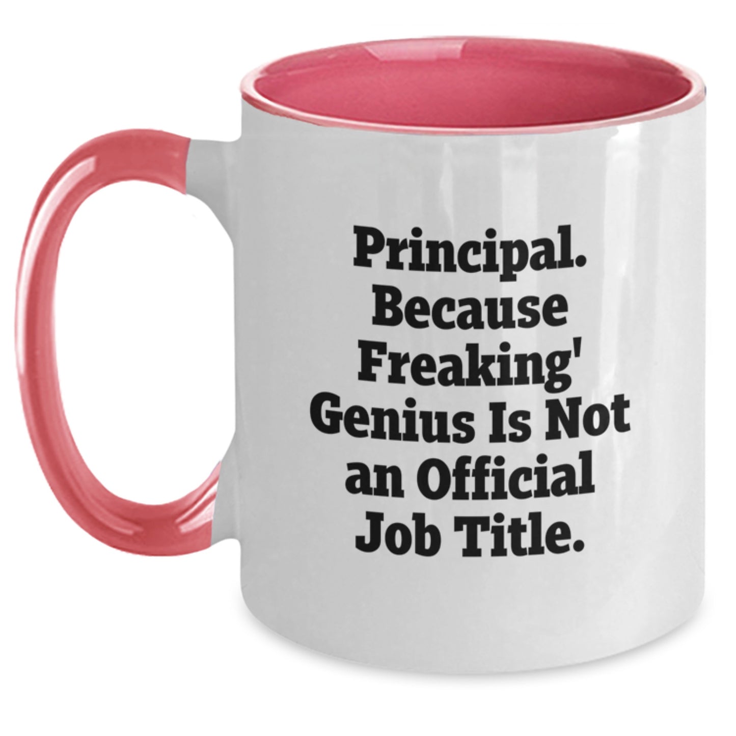Principal Keepsake Two Tone Coffee Mug for Him Birthday Gift and White - Main