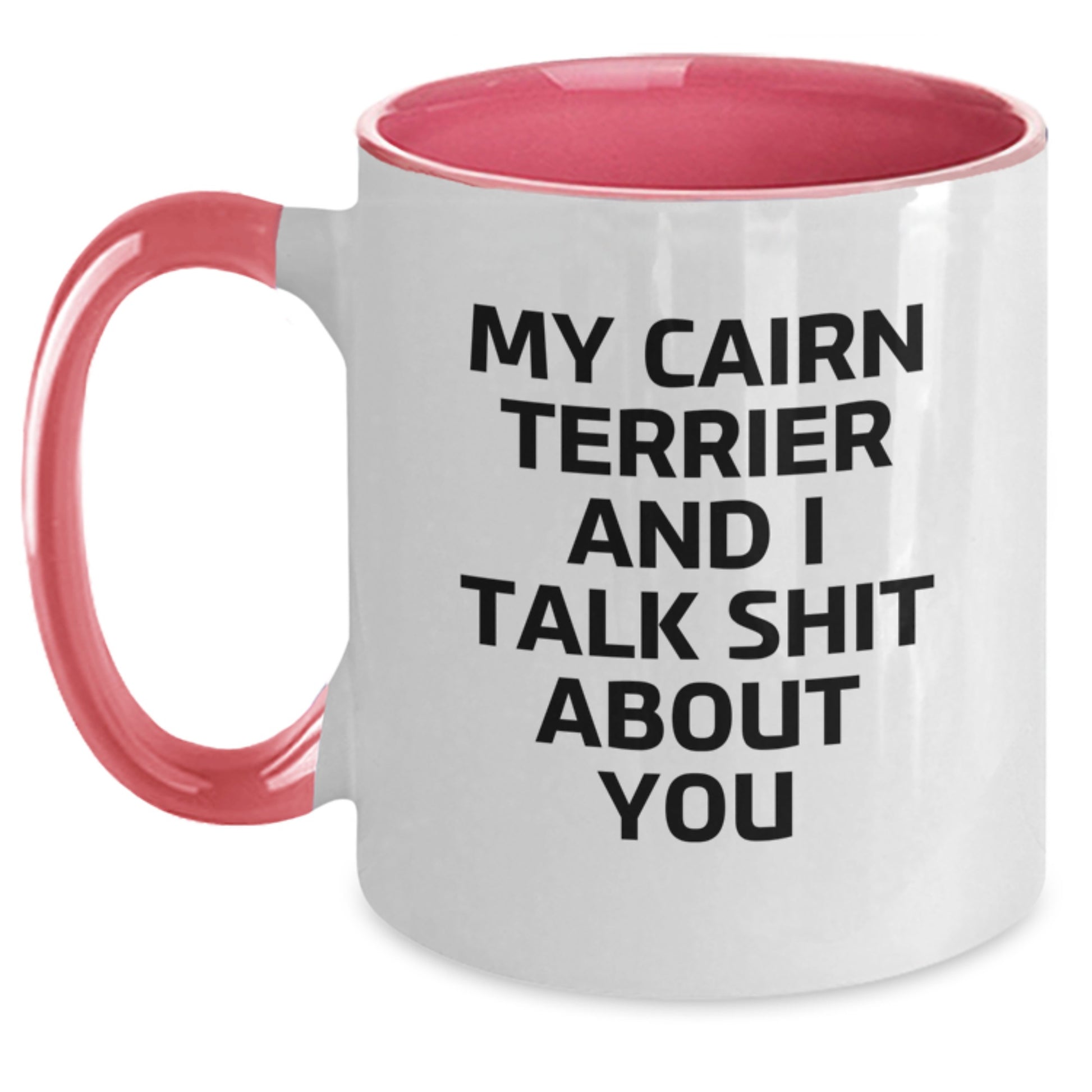 Birthday Gift Present Cairn Terrier Two Tone Coffee Mug for Her - Main