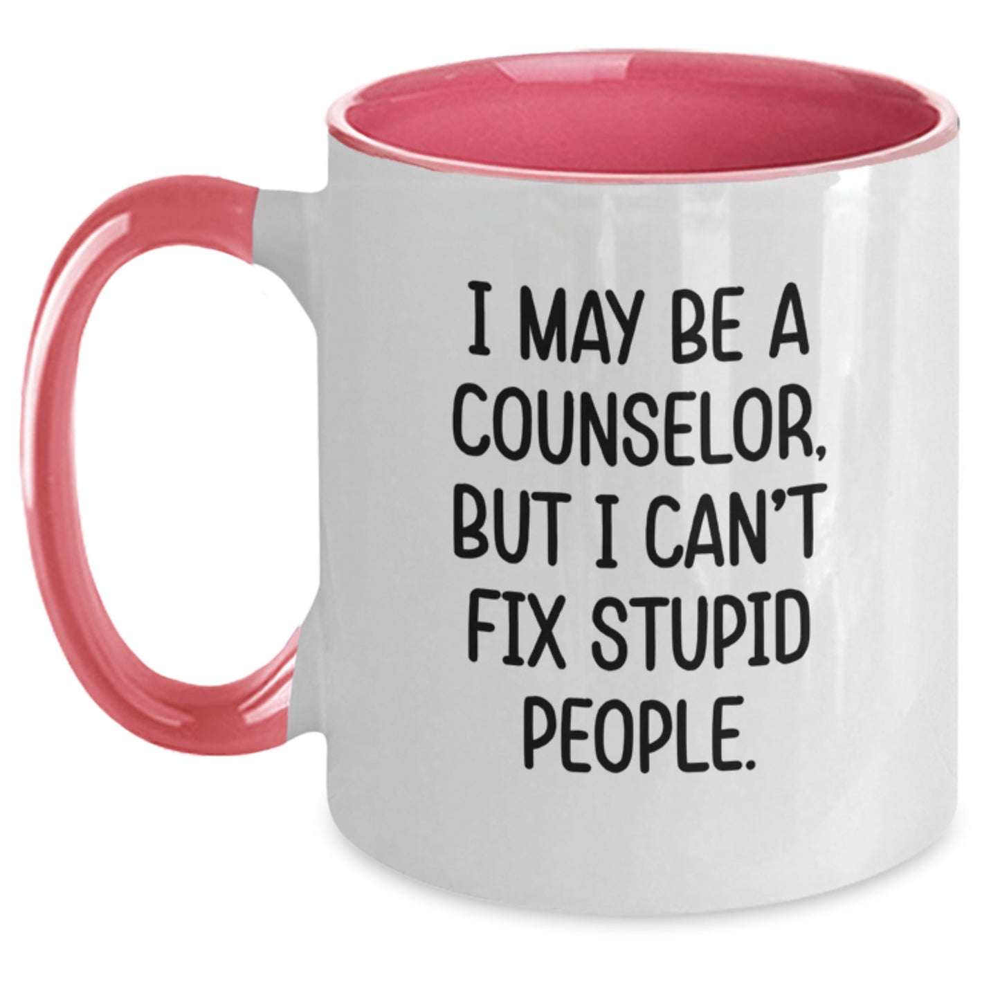 Birthday Gift Present for Her Counselor Two Tone Coffee Mug - Main