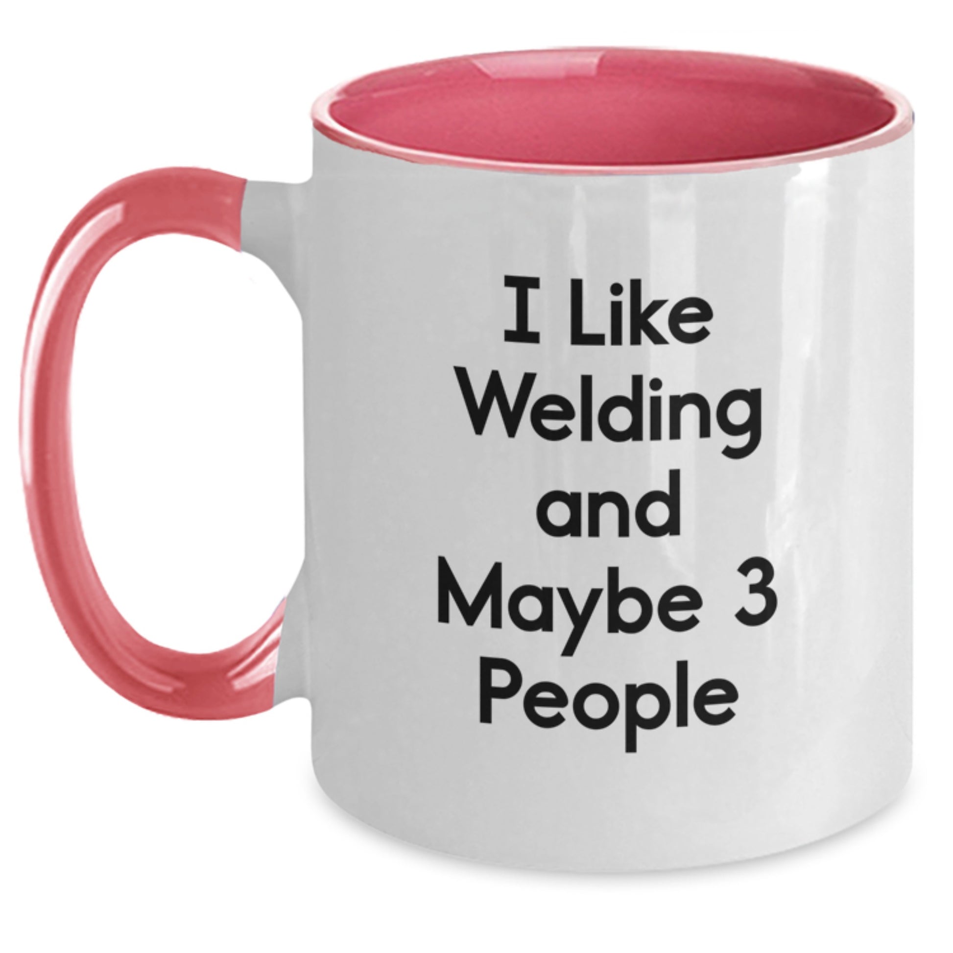 Welding Humor Two Tone Coffee Mug Gifts for Welding Lovers from Friends and Family for Graduation Unique Gifts - Main