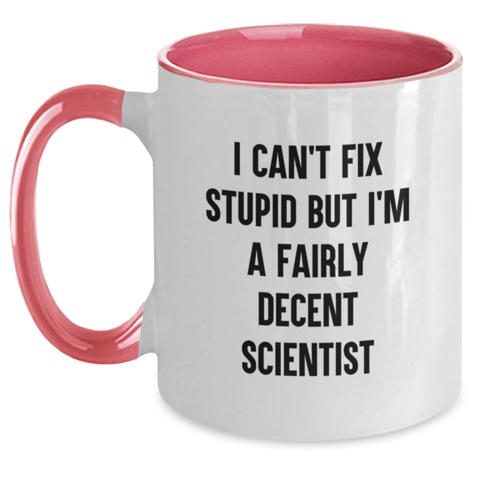 Scientist Keepsake Two Tone Coffee Mug Birthday Gift for Him - Main