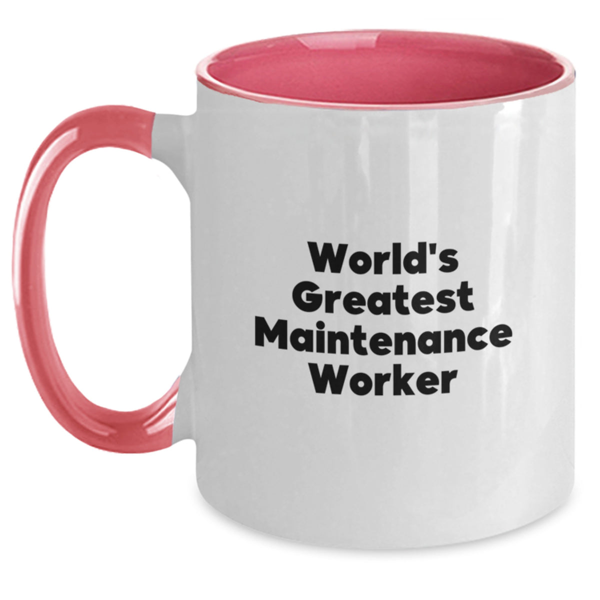 Keepsake Coffee Mug Gift for Him - World's Greatest Maintenance Worker - Main
