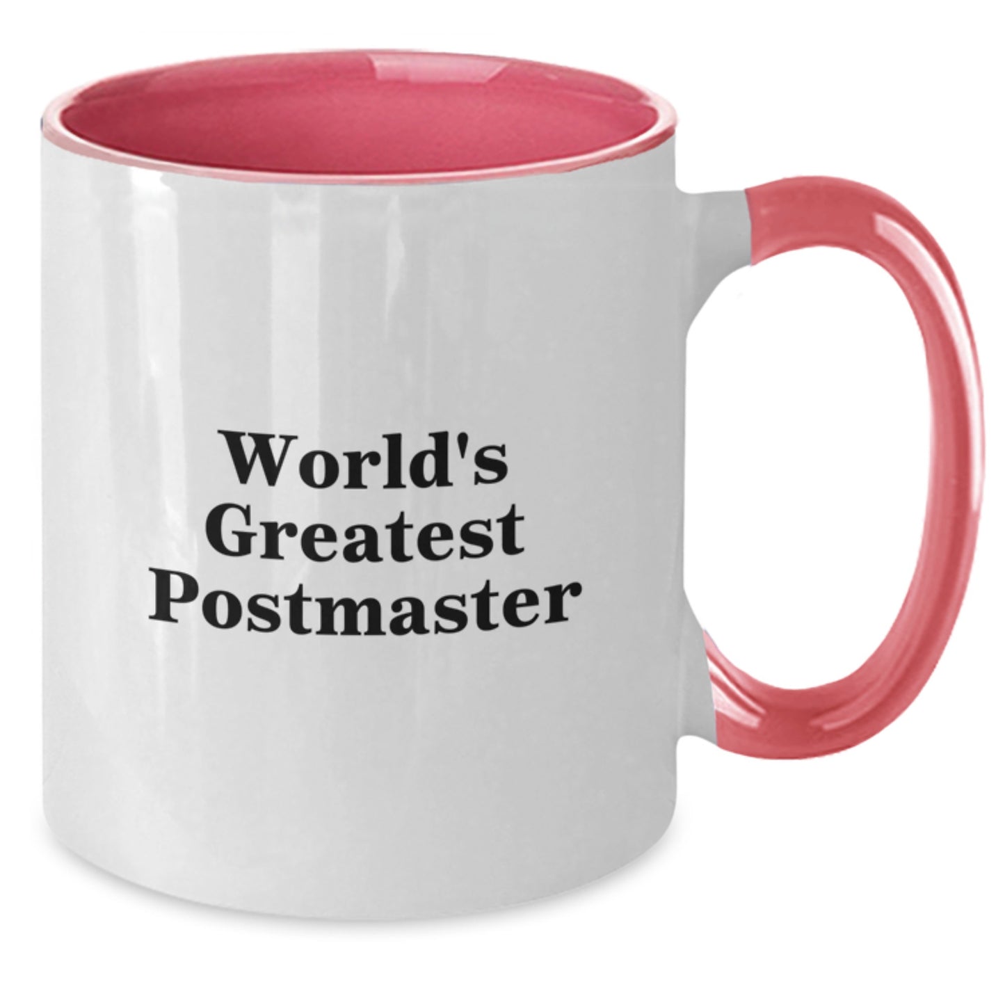Birthday Gift for Her Postmaster Two Tone Coffee Mug Present - Additional