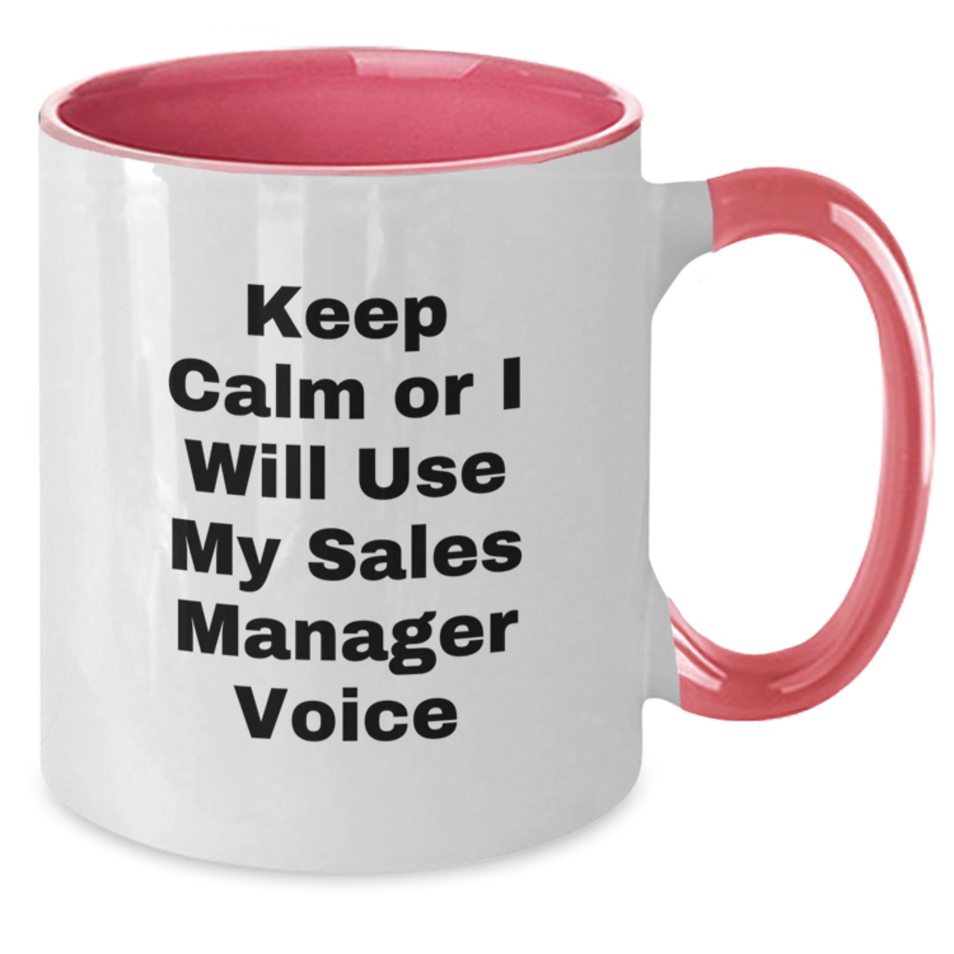 Sales Manager Keepsake Mug for Him Birthday Gift – Two Tone Ceramic 11oz - Additional