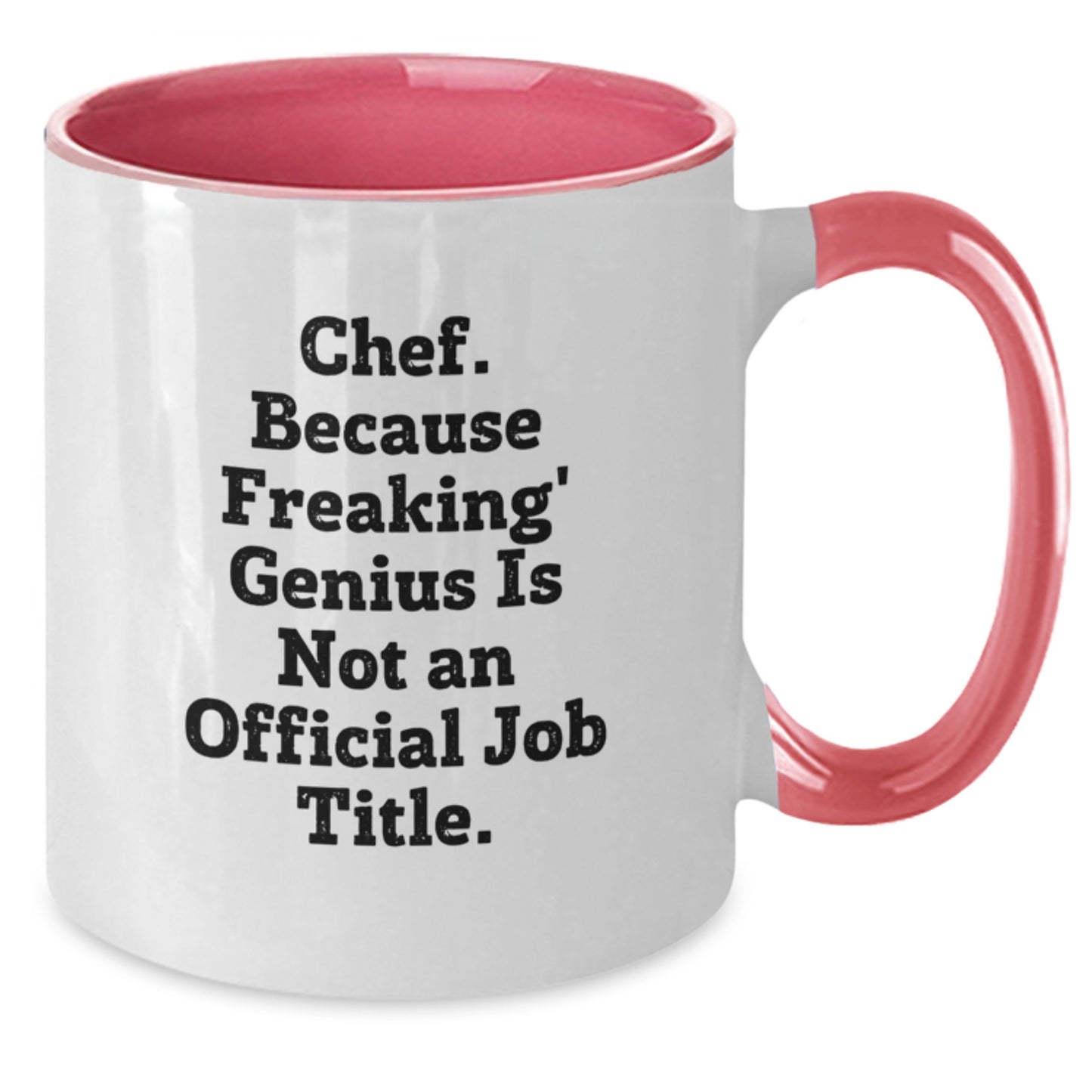 Chef Keepsake Two Tone Coffee Mug for Him Birthday Gift Black and White - Additional