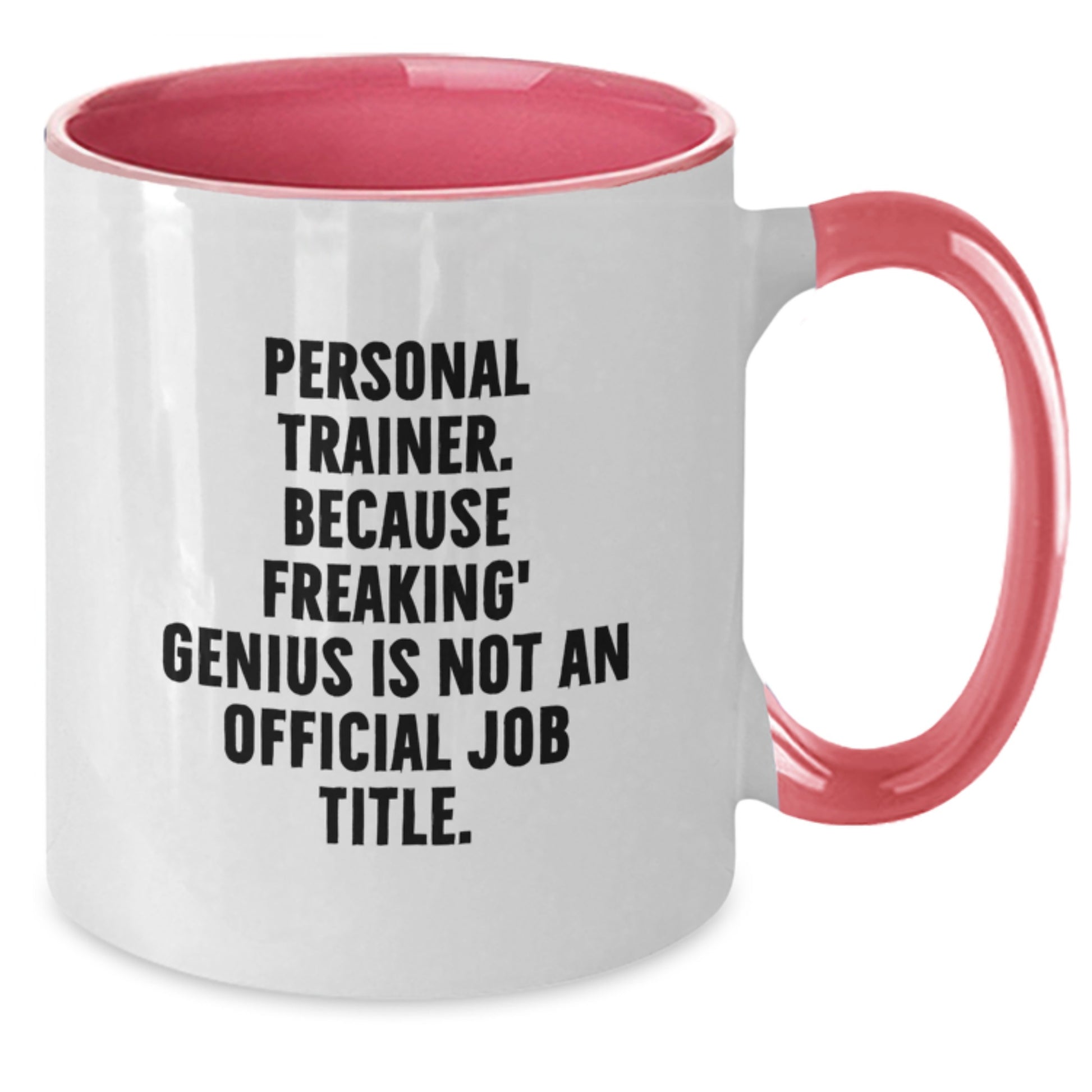 Personal Trainer Keepsake Two Tone Coffee Mug for Him Birthday Gift - Additional
