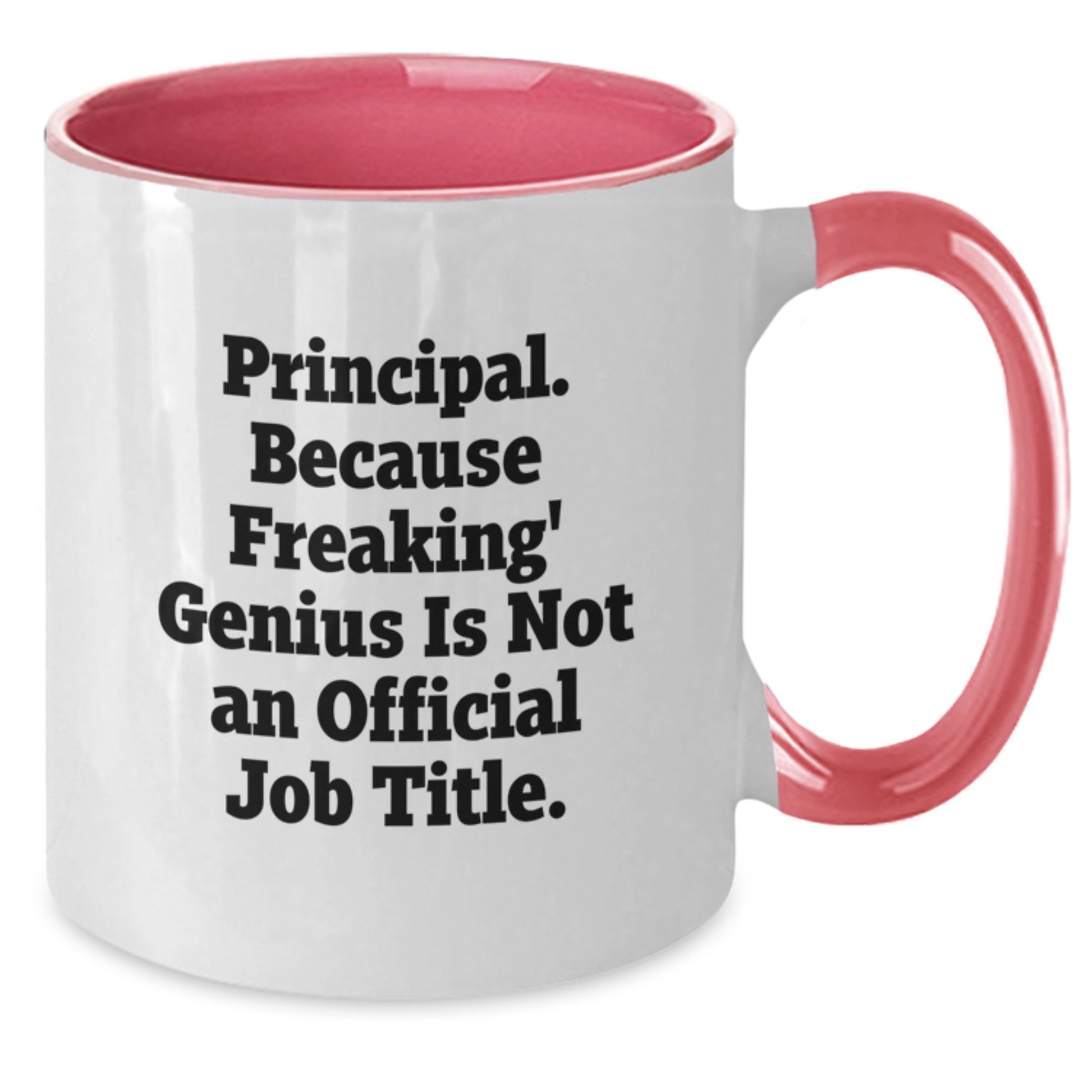 Principal Keepsake Two Tone Coffee Mug for Him Birthday Gift and White - Additional