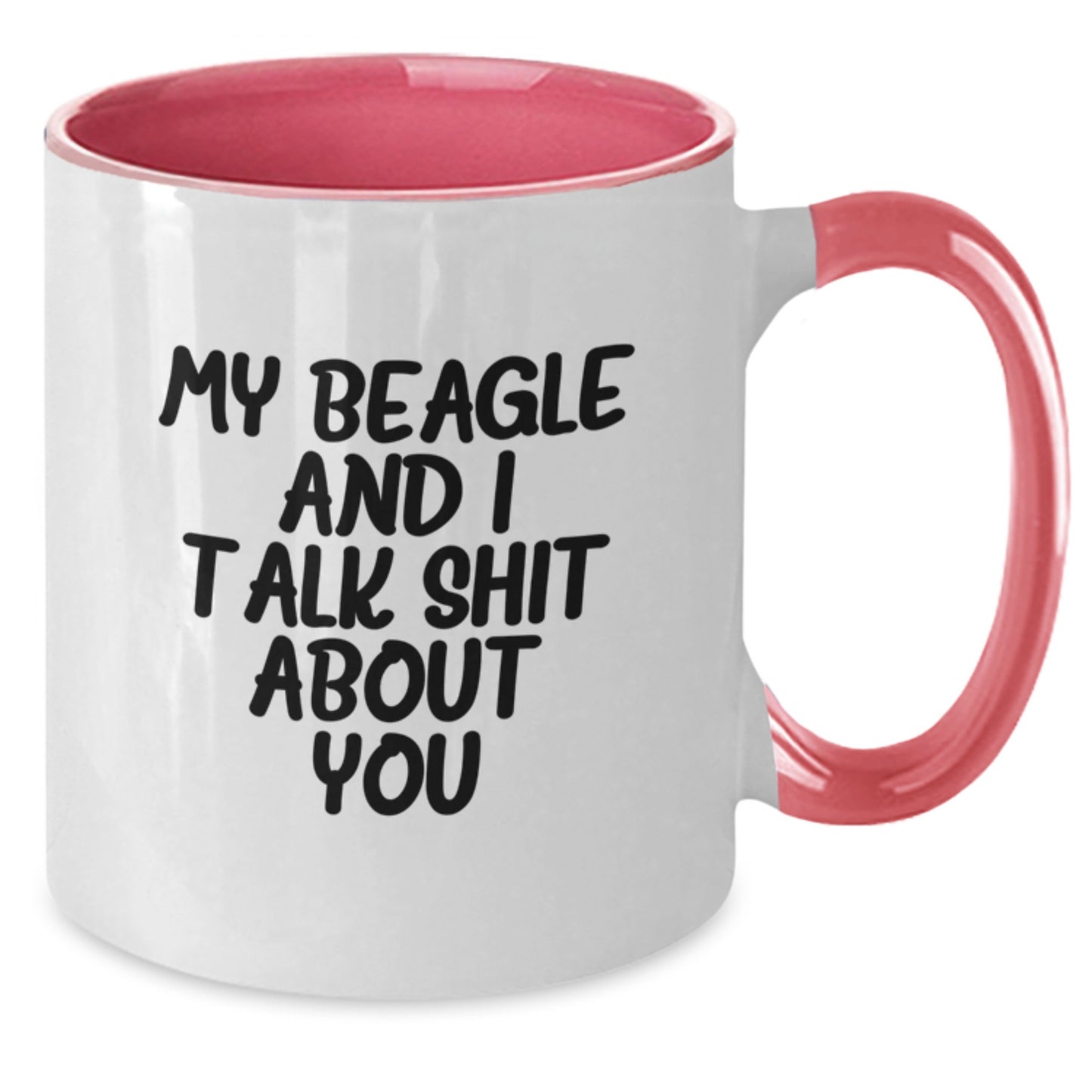 Beagle Dog Keepsake Two Tone Coffee Mug for Him Graduation Gift - Additional