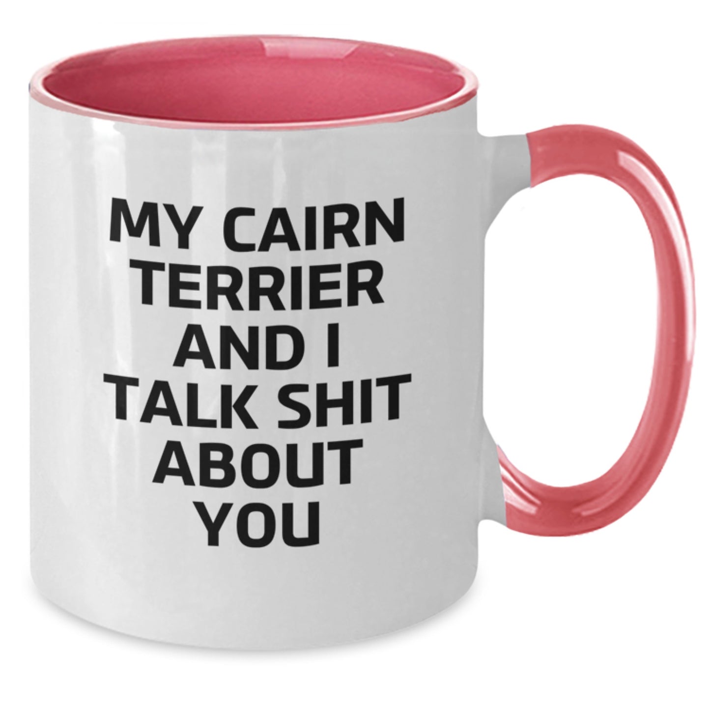 Birthday Gift Present Cairn Terrier Two Tone Coffee Mug for Her - Additional