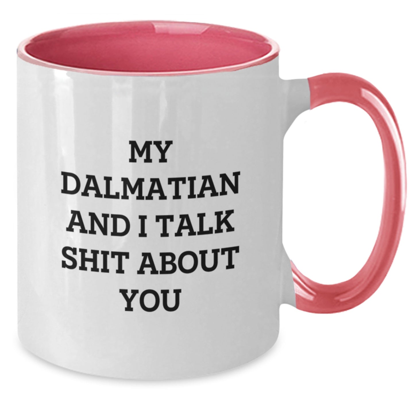 Dalmatian Keepsake Two Tone Coffee Mug for Him Birthday Gift - Additional