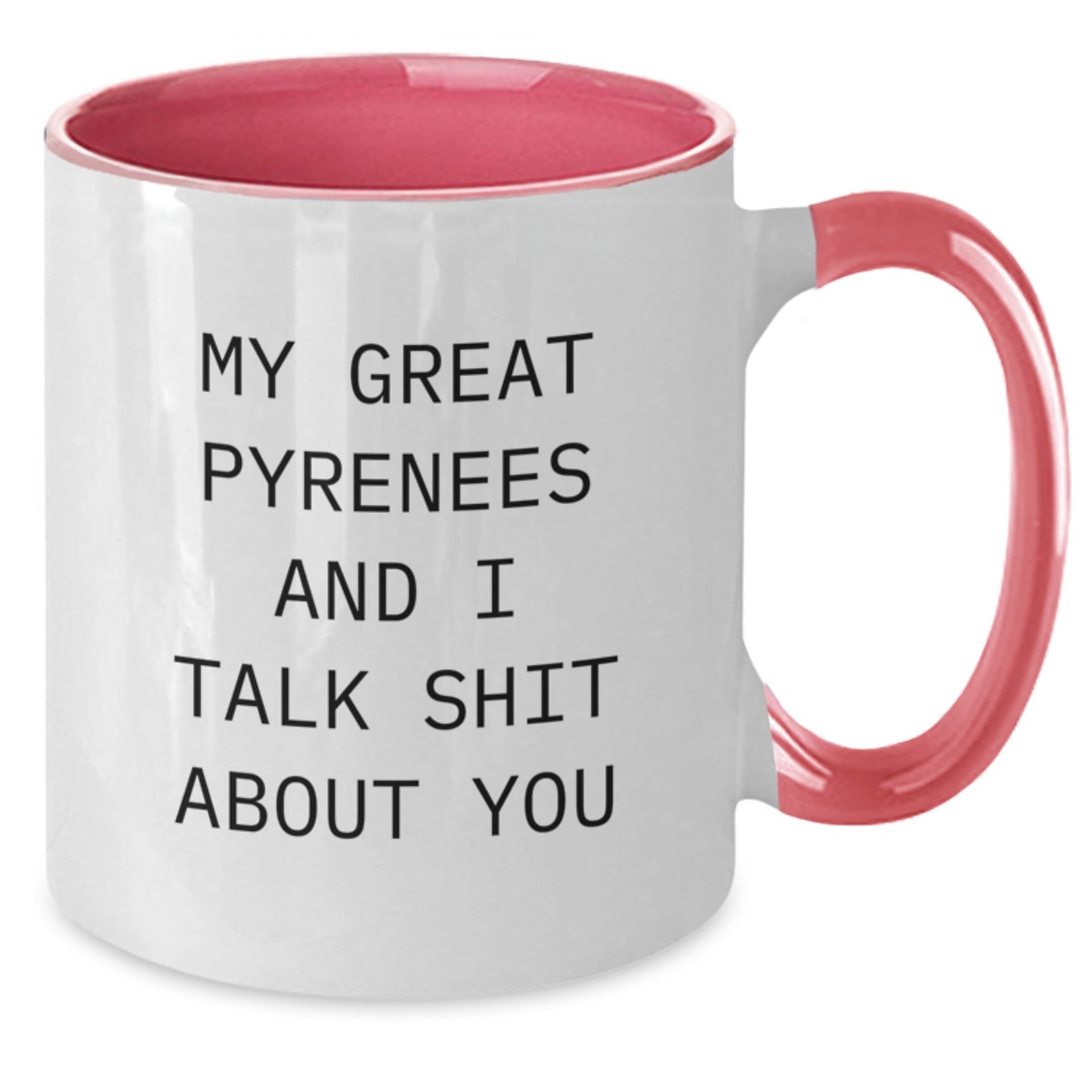 Great Pyrenees Keepsake Mug for Him Red and White Birthday Gift - Additional